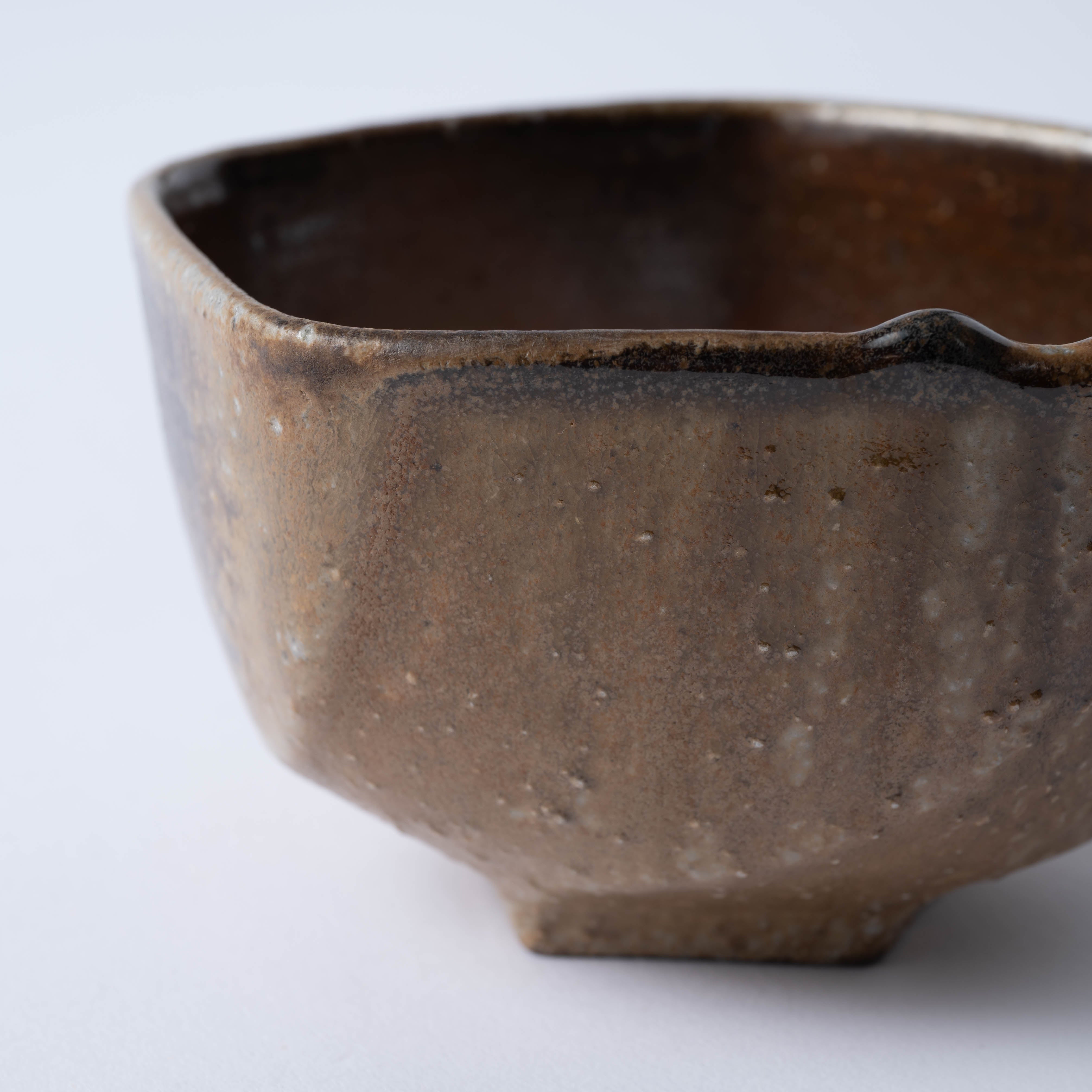 Goma Five-Sided Matcha Bowl
