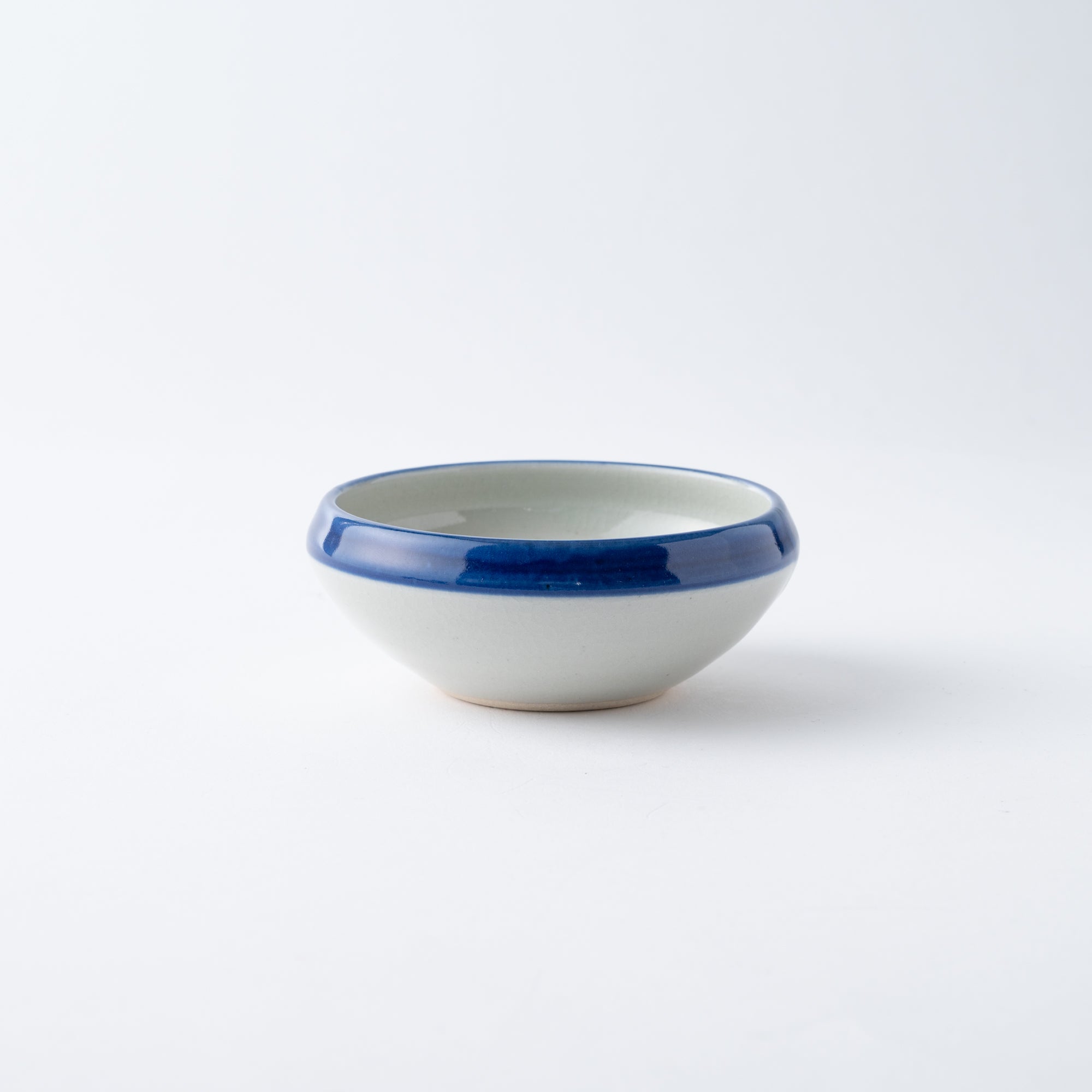 Blaue Pinselrand Kobachi Kleine Schale