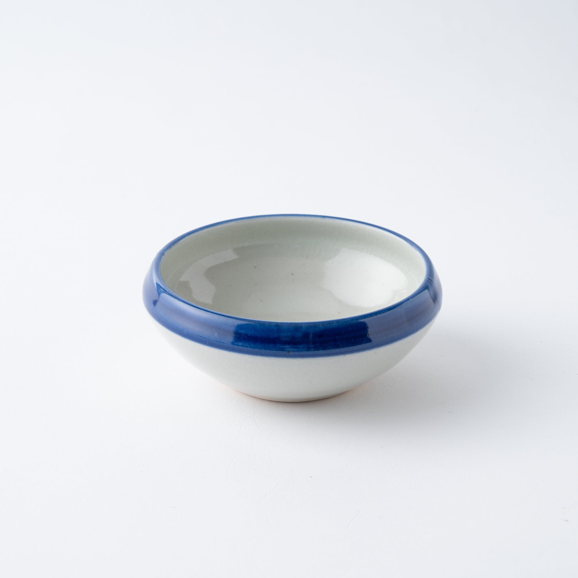 Blaue Pinselrand Kobachi Kleine Schale