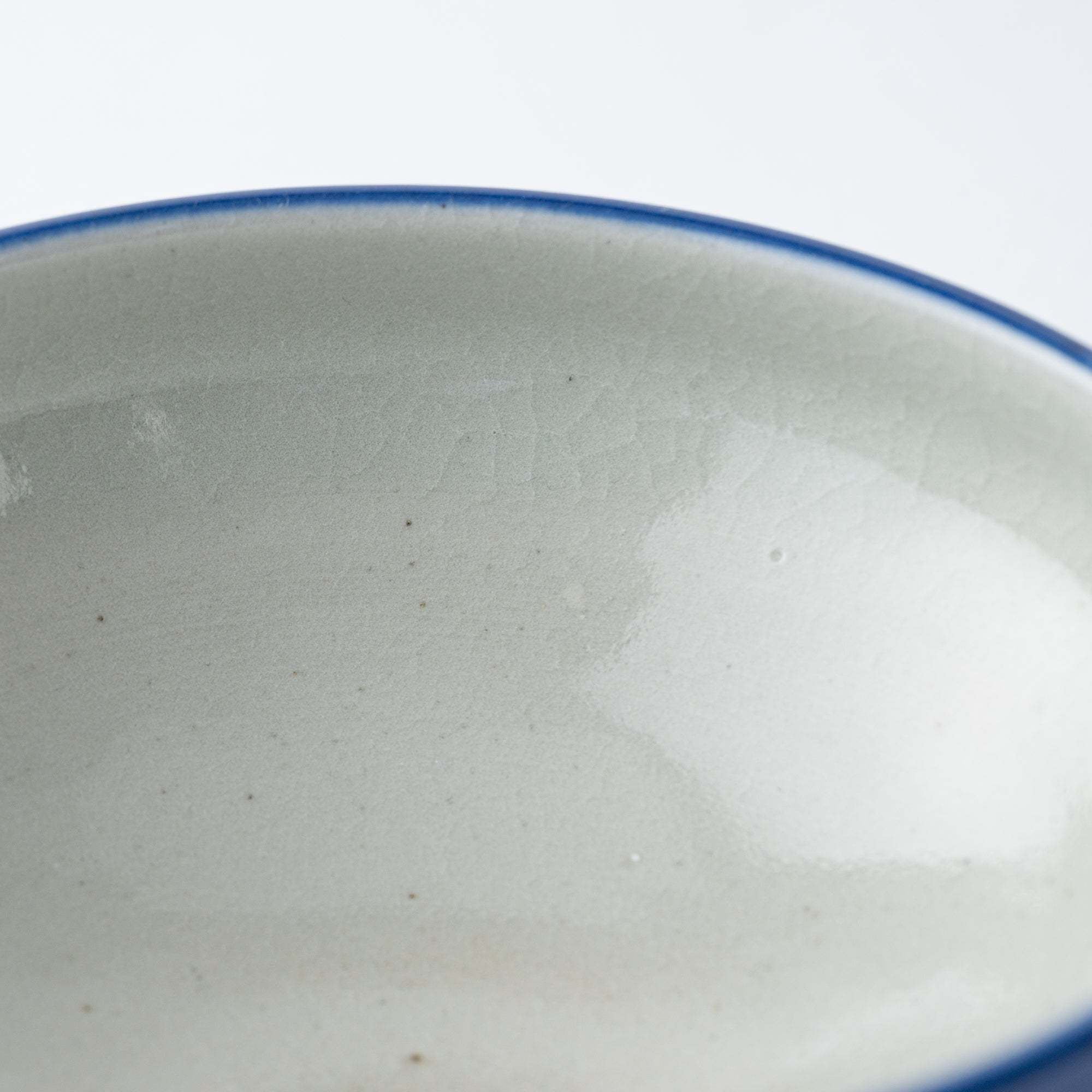 Blaue Pinselrand Kobachi Kleine Schale