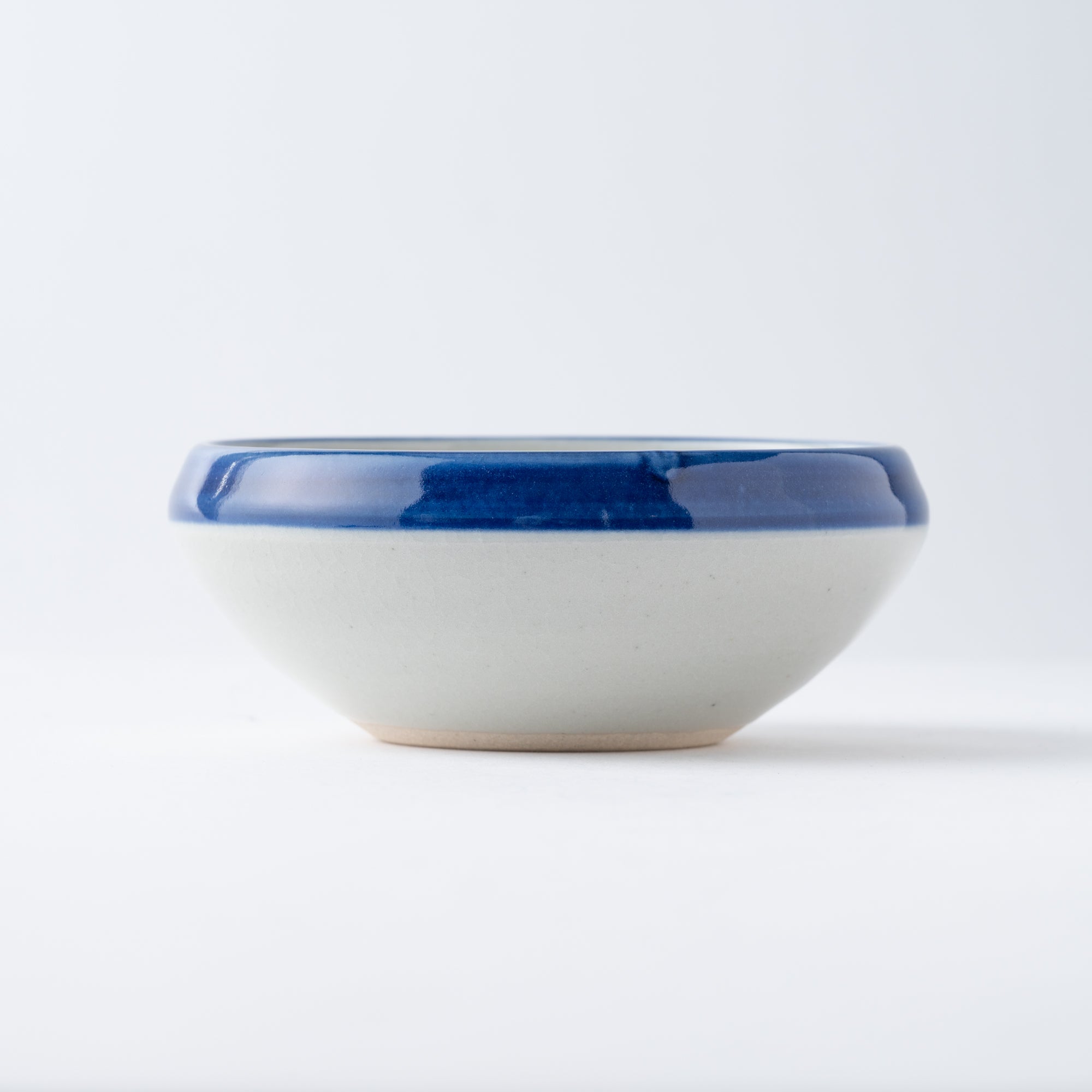 Blaue Pinselrand Kobachi Kleine Schale
