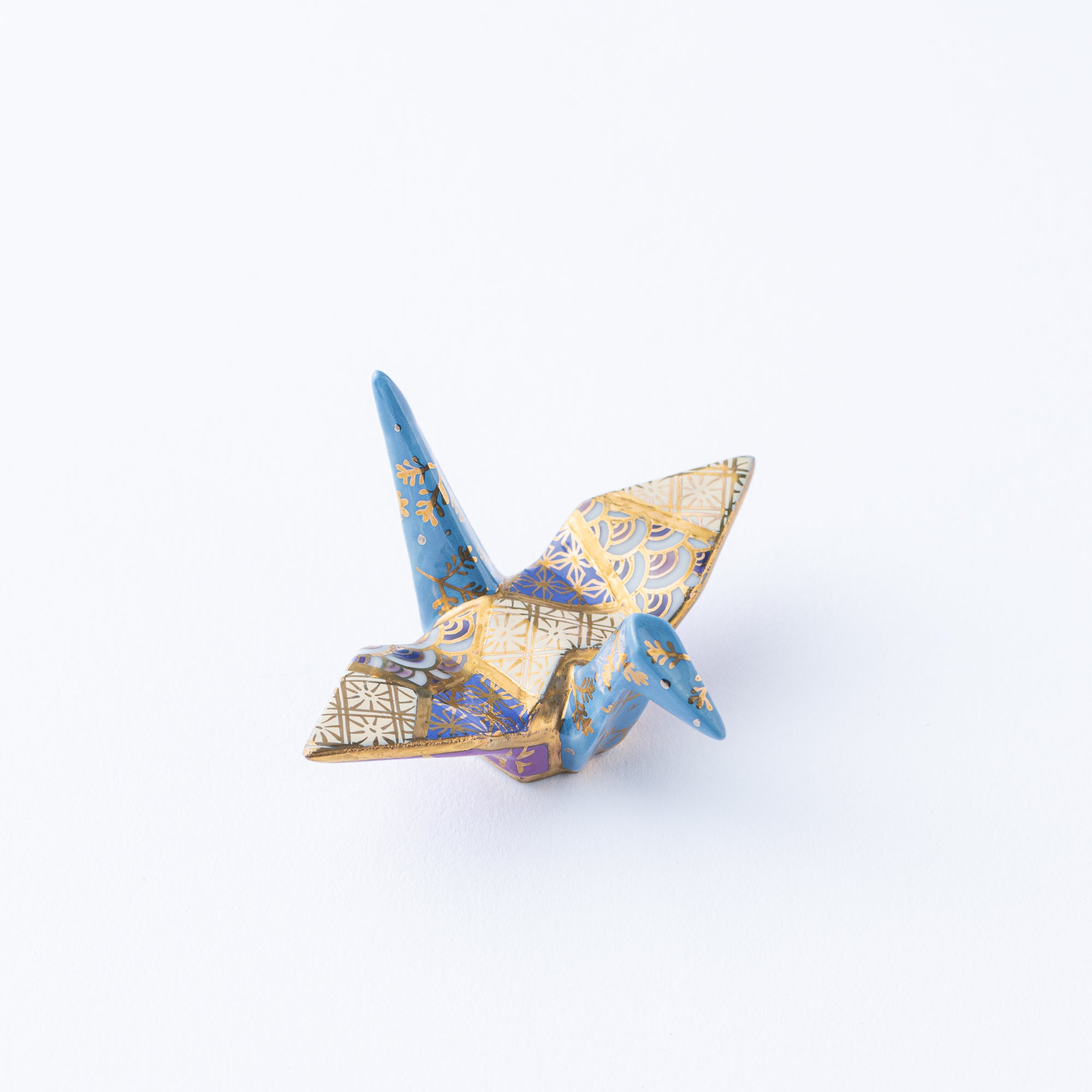 Blue Sky Crane Ornament