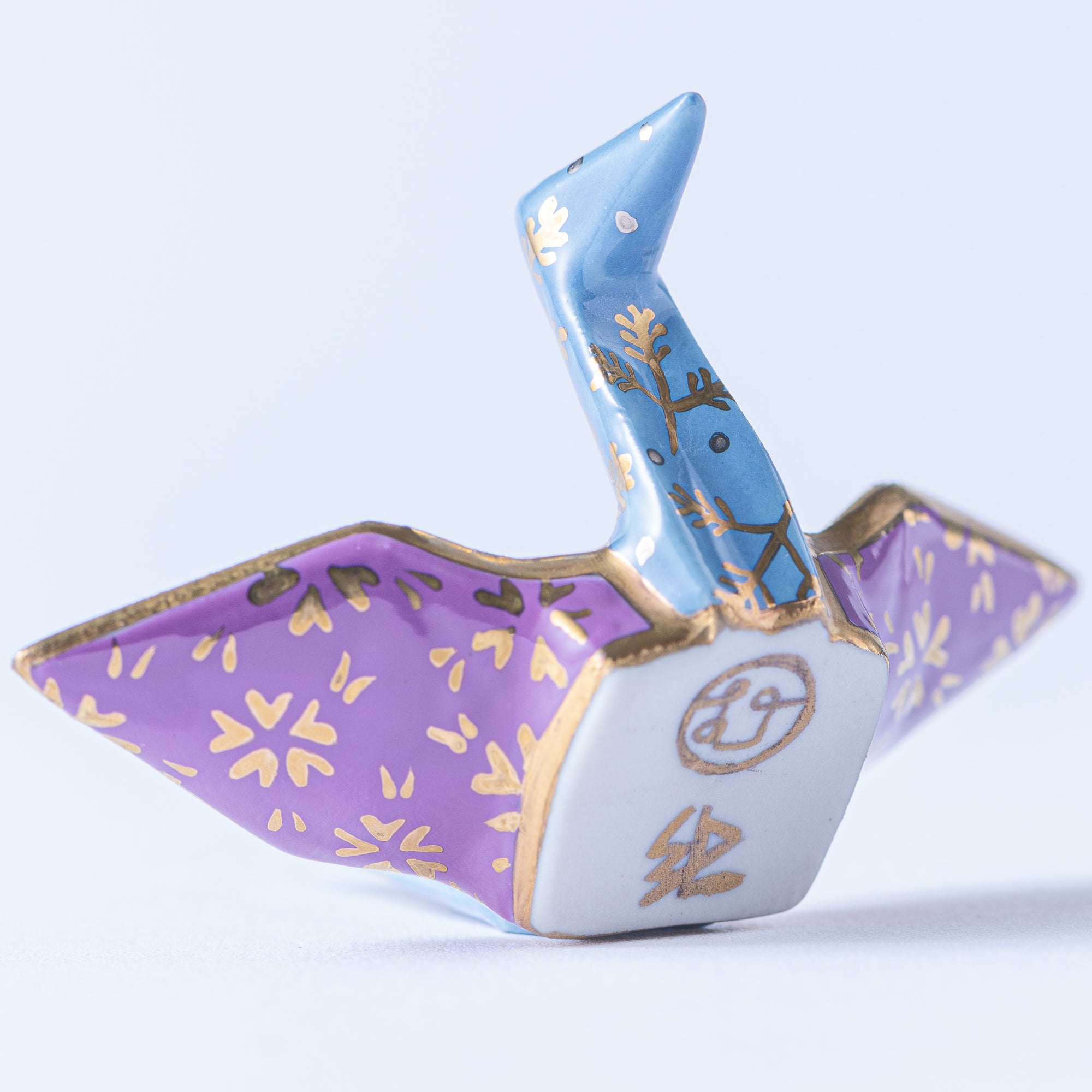Blue Sky Crane Ornament