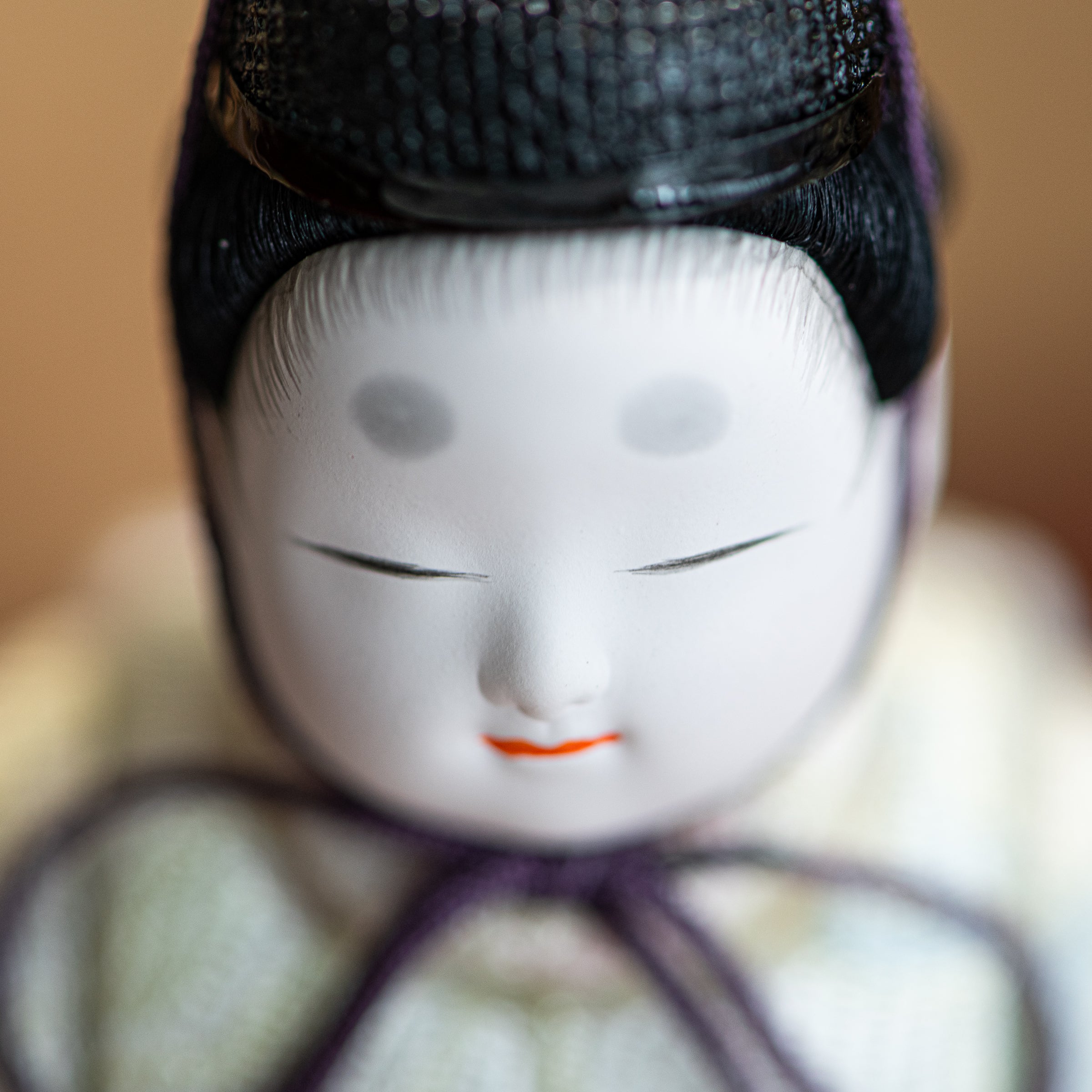 Peony Arabesque Hina Dolls with Golden Folding Screen