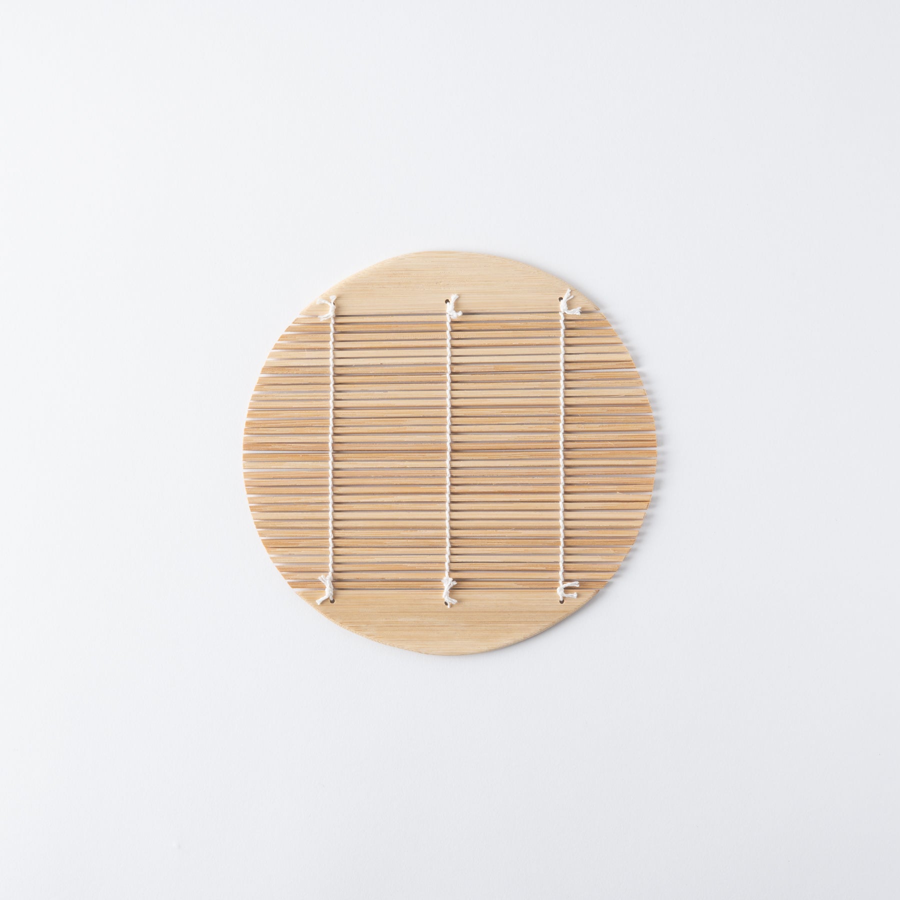 Round Japanese Soba Bamboo Strainer