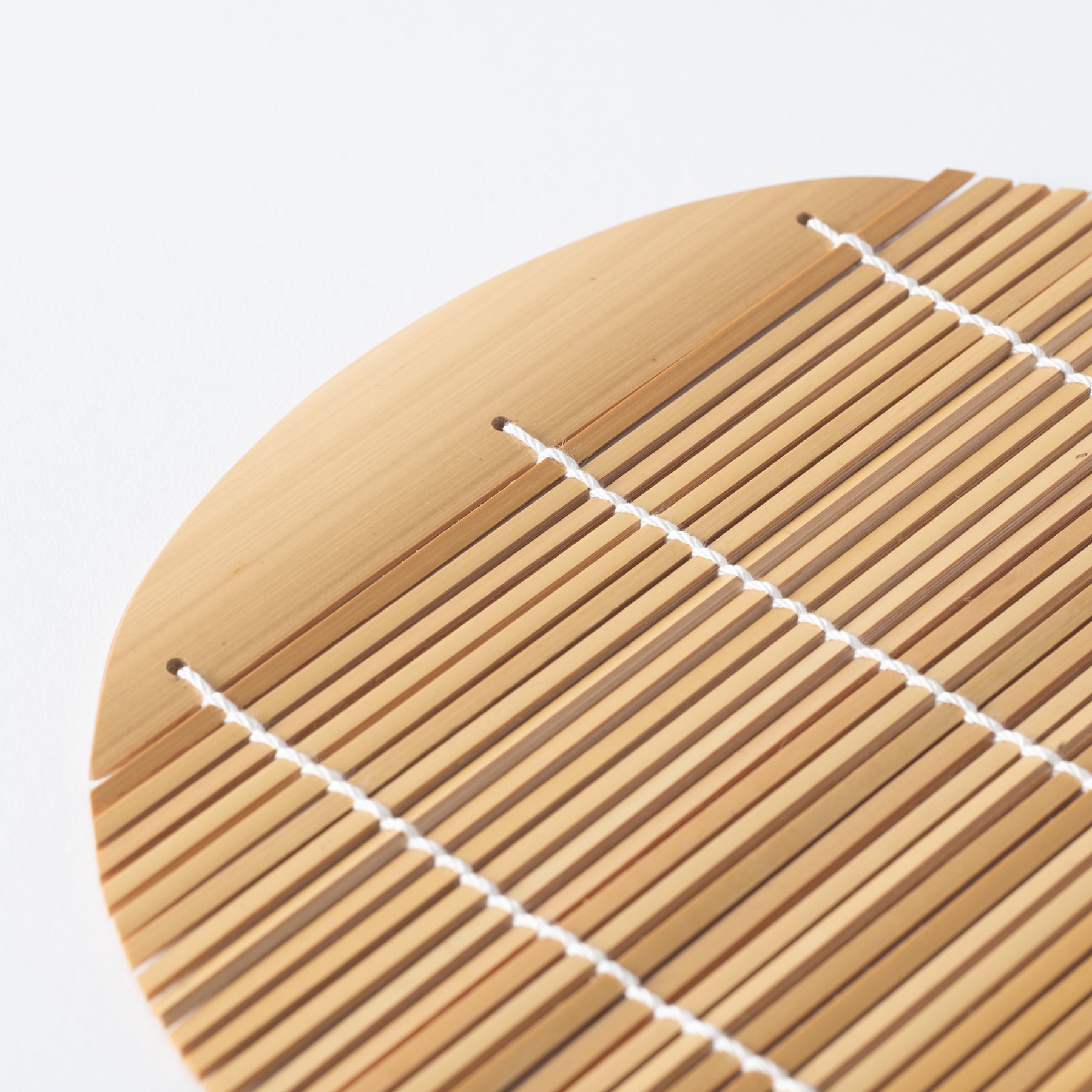 Round Japanese Soba Bamboo Strainer