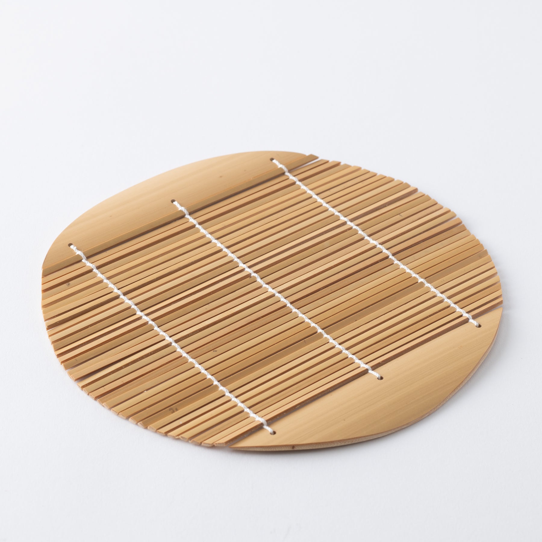 Round Japanese Soba Bamboo Strainer