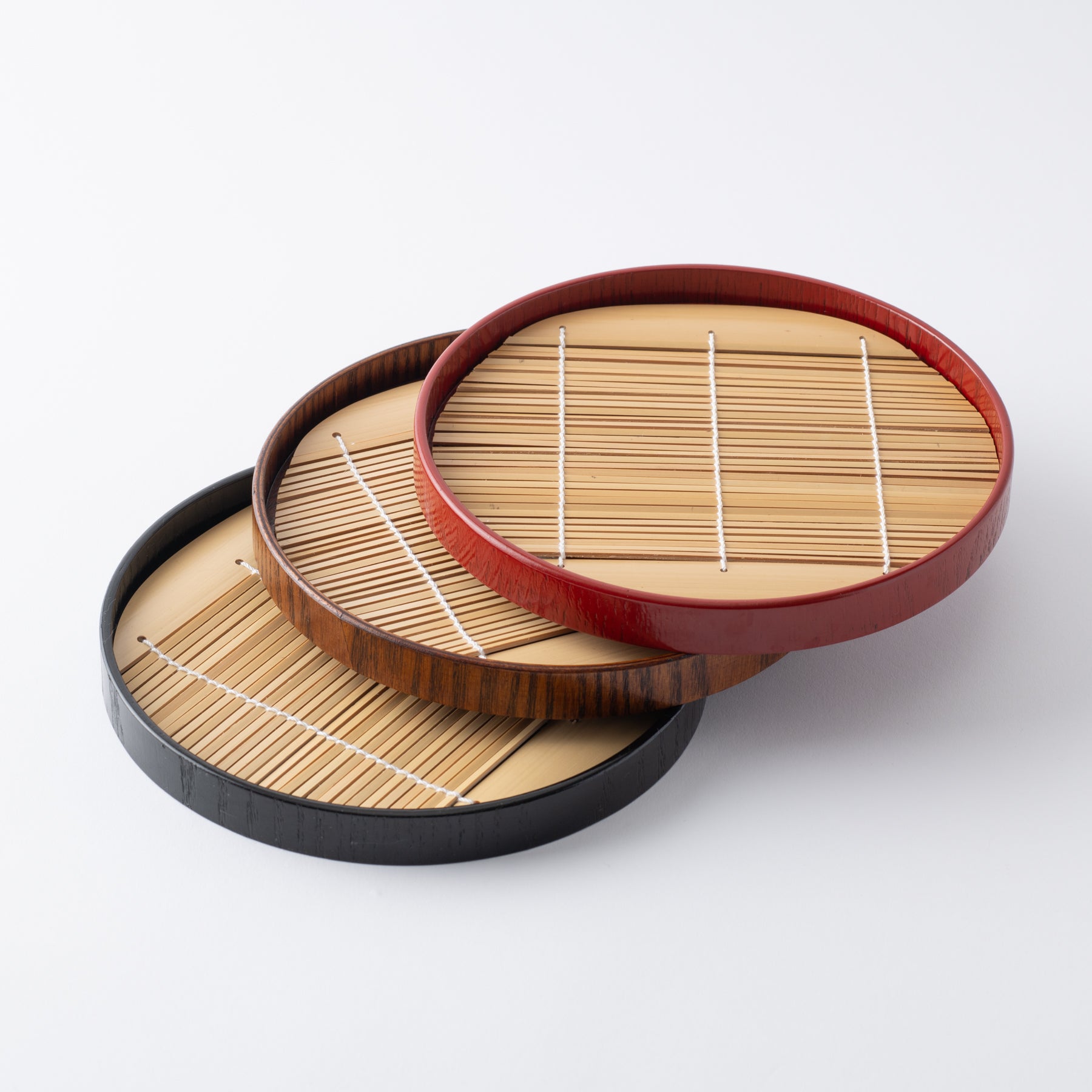 Round Japanese Soba Tray