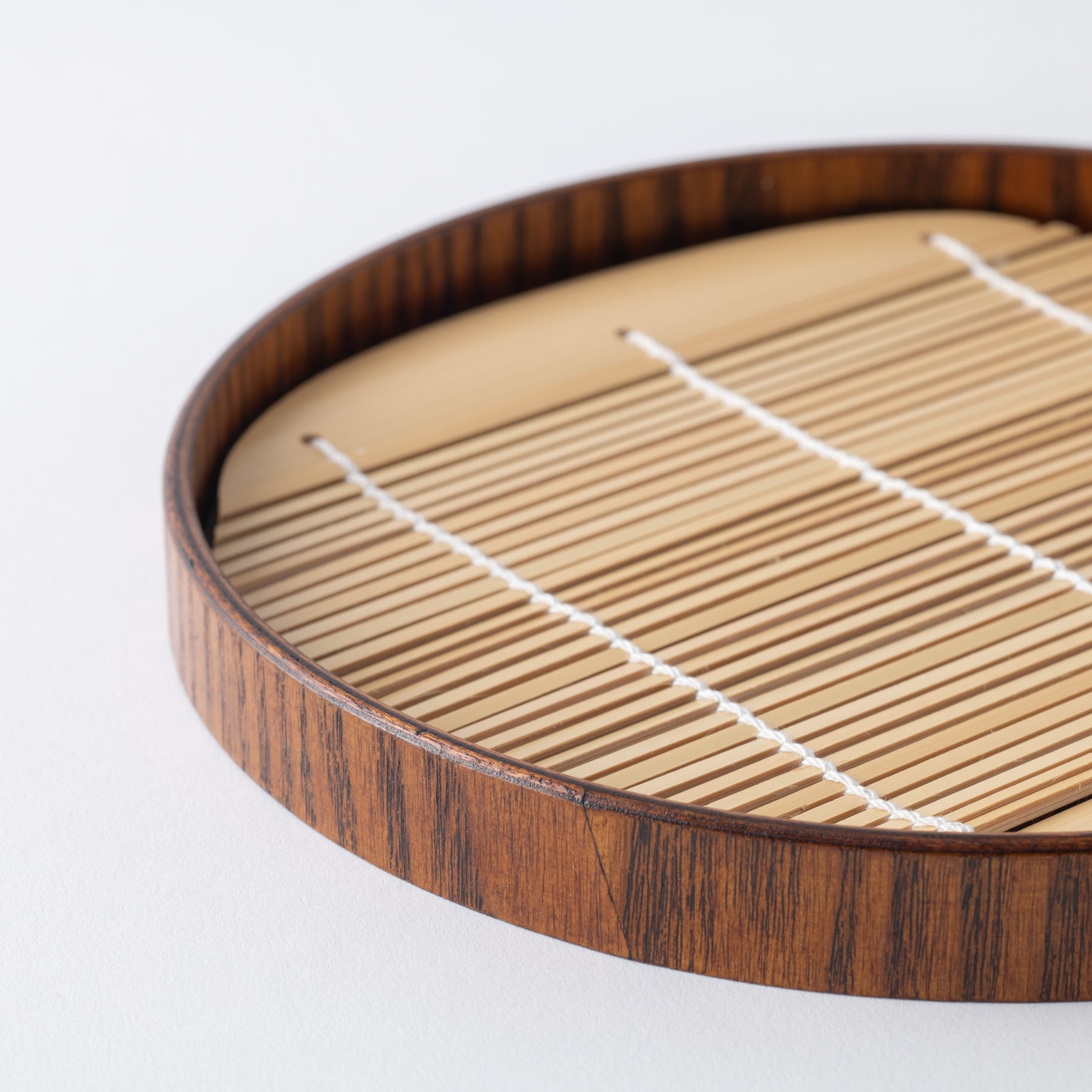 Round Japanese Soba Tray