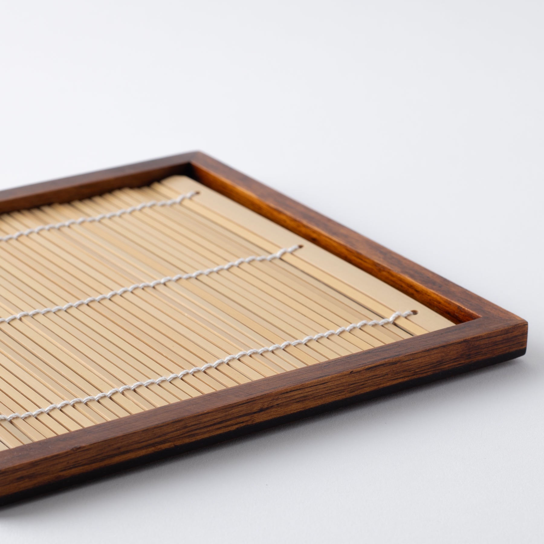 Square Low-Rimmed Japanese Soba Tray