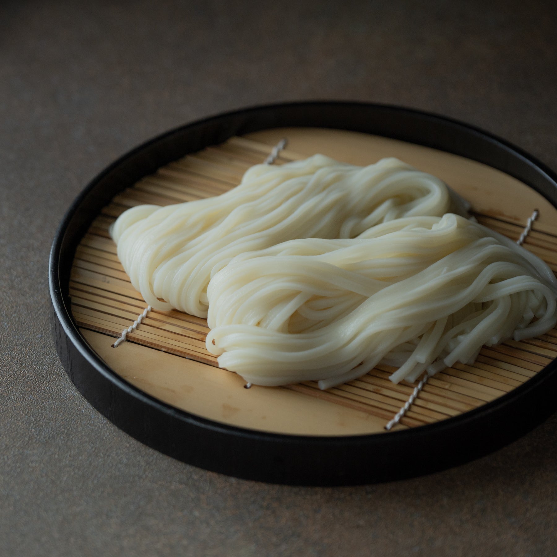 Round Japanese Soba Tray