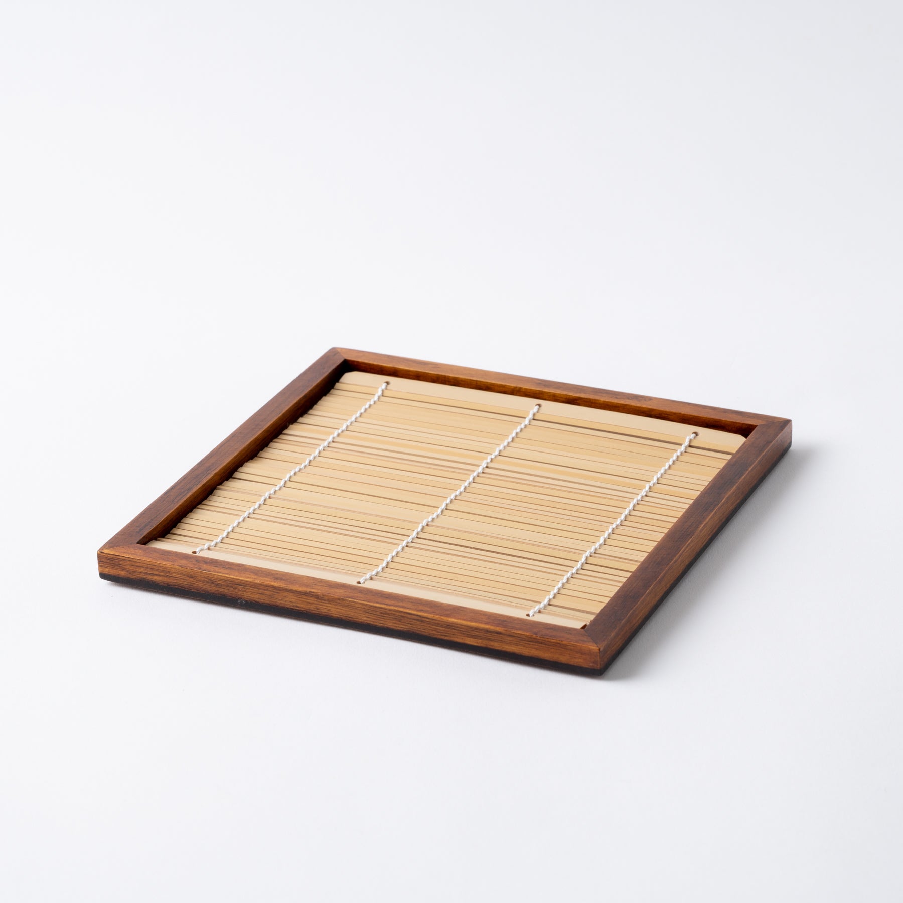 Square Low-Rimmed Japanese Soba Tray