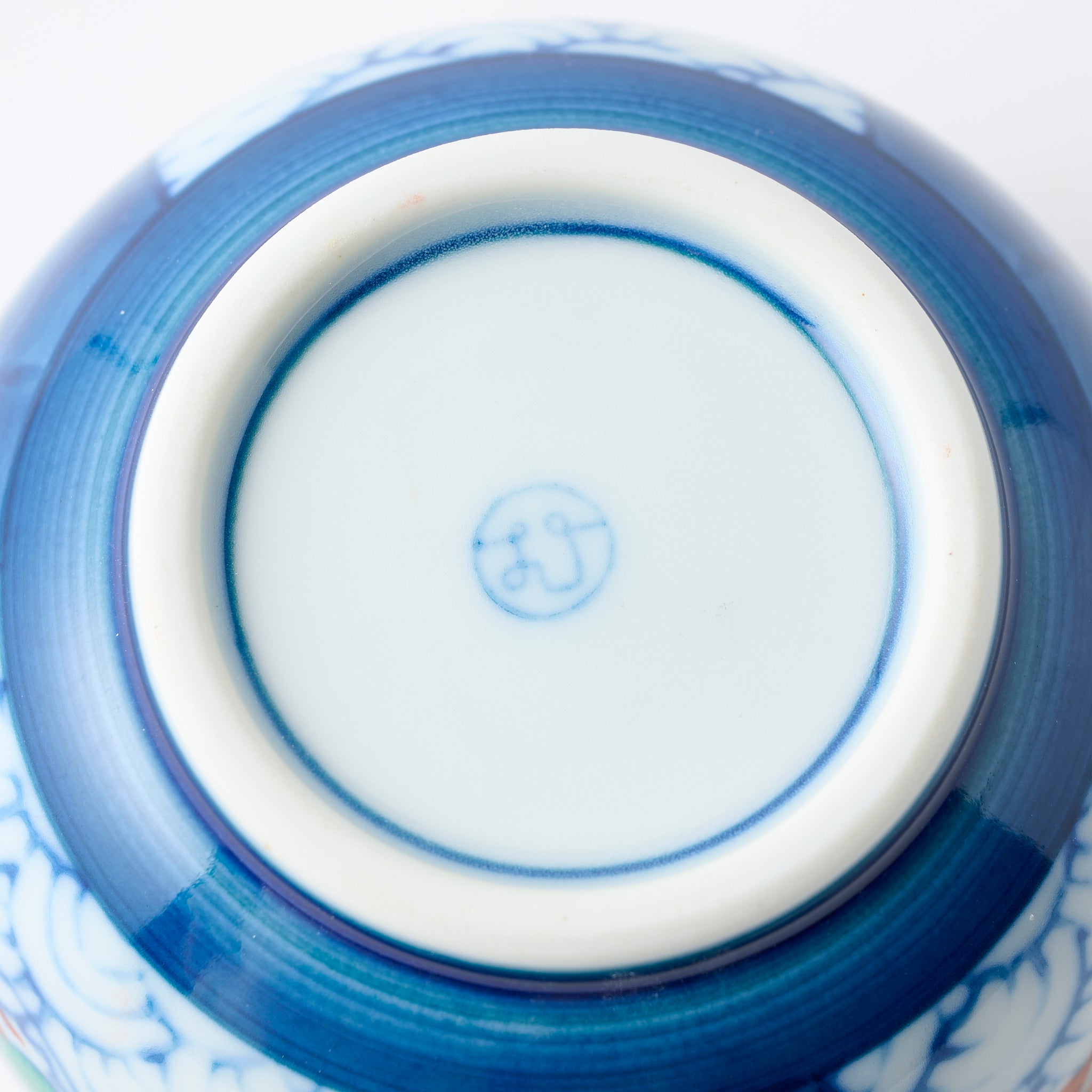 Wave Motif with Pine and Plum Blossom Chawanmushi Bowl
