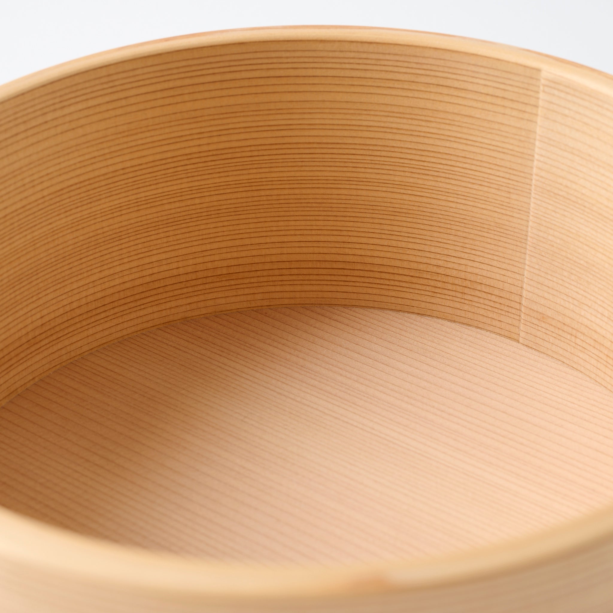 Récipient à riz Ohitsu en cèdre d'Akita