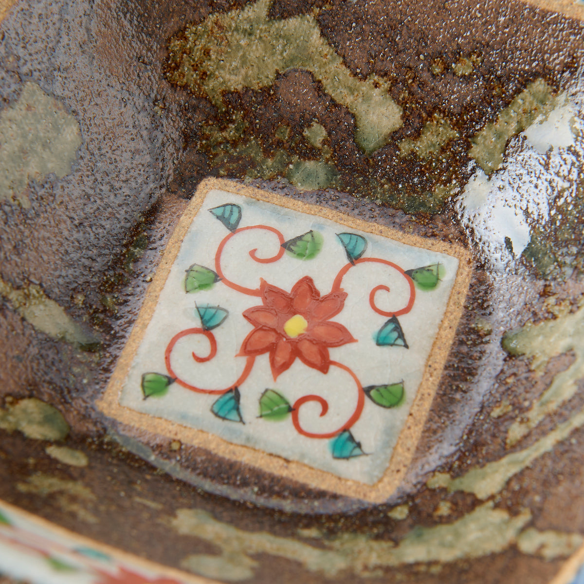 Flower Square Medium Bowl