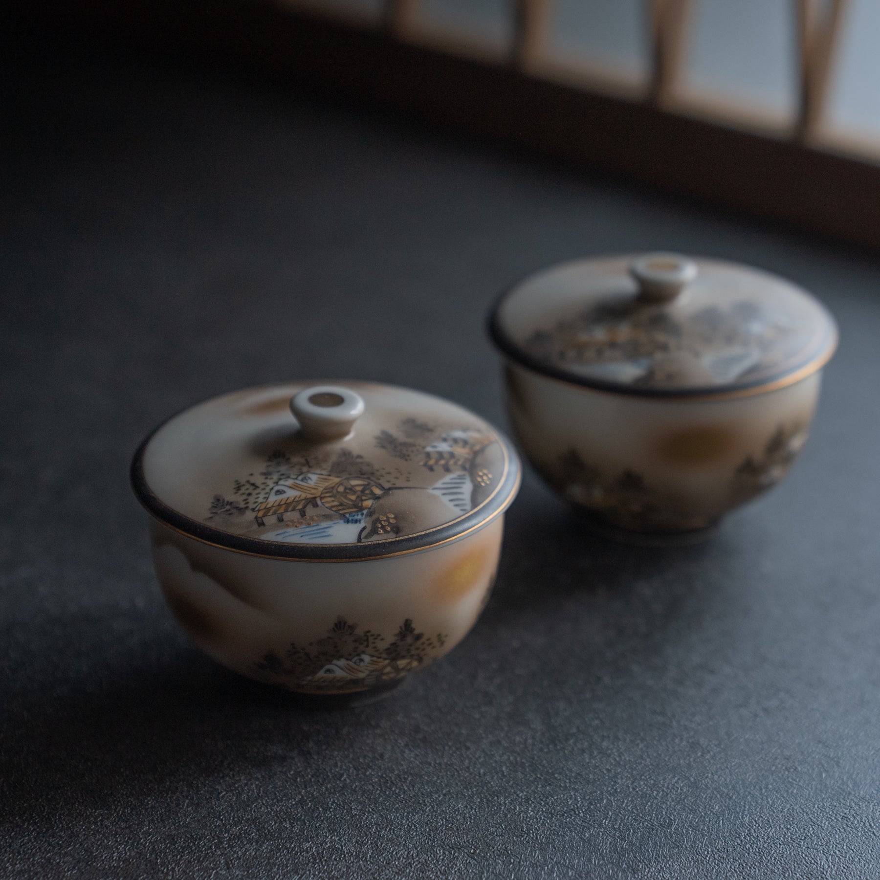 Juego de té japonés Boku Sansui