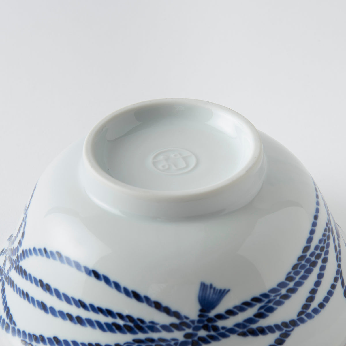 Kobalt-Knoten-Ramen-Schale