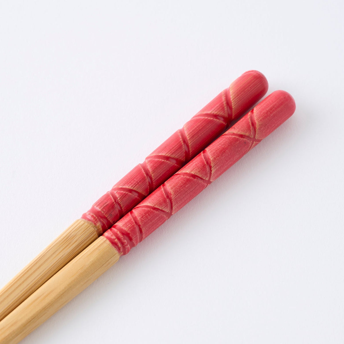 Baguettes épaisses à motif grain de bambou écaille de tortue