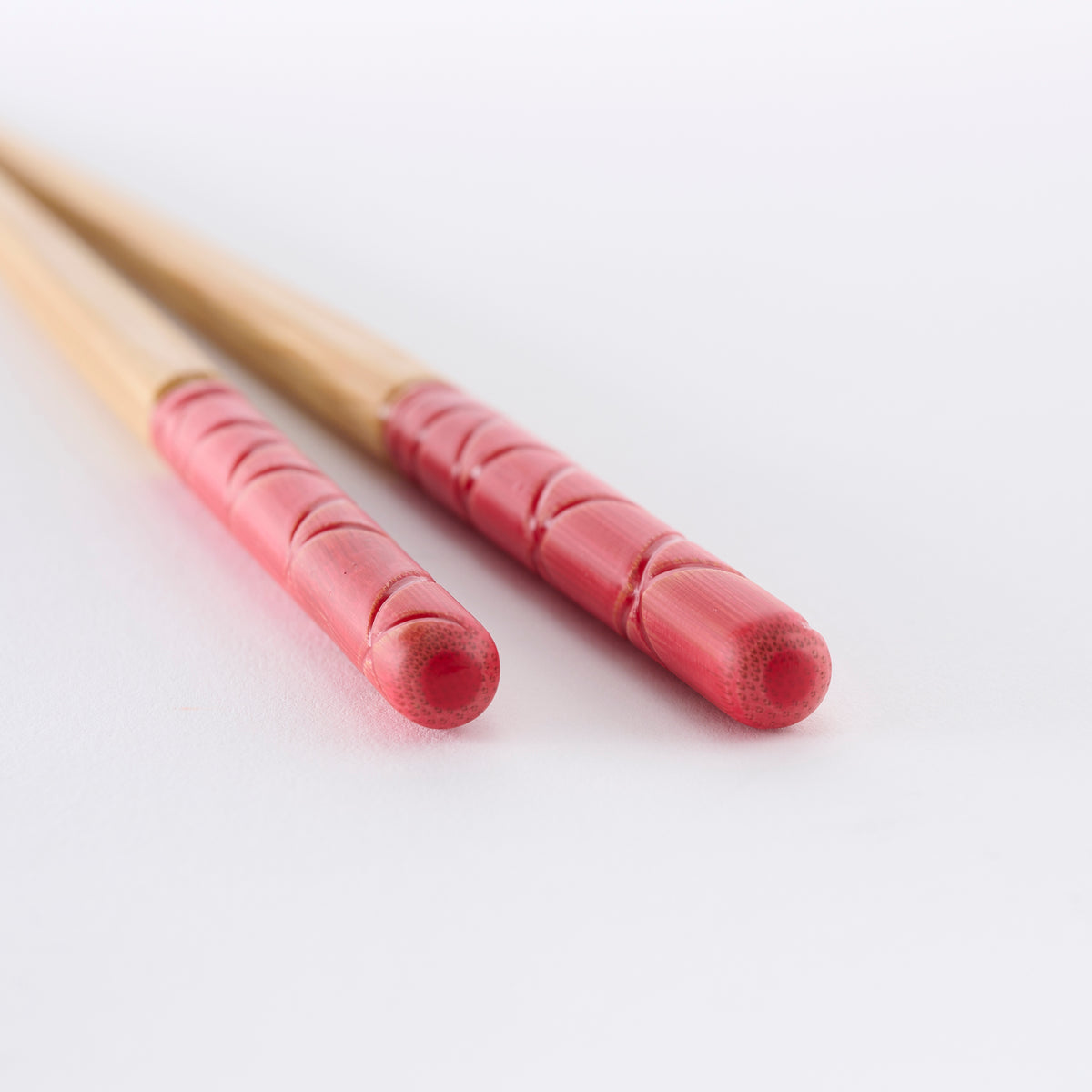 Baguettes épaisses à motif grain de bambou écaille de tortue