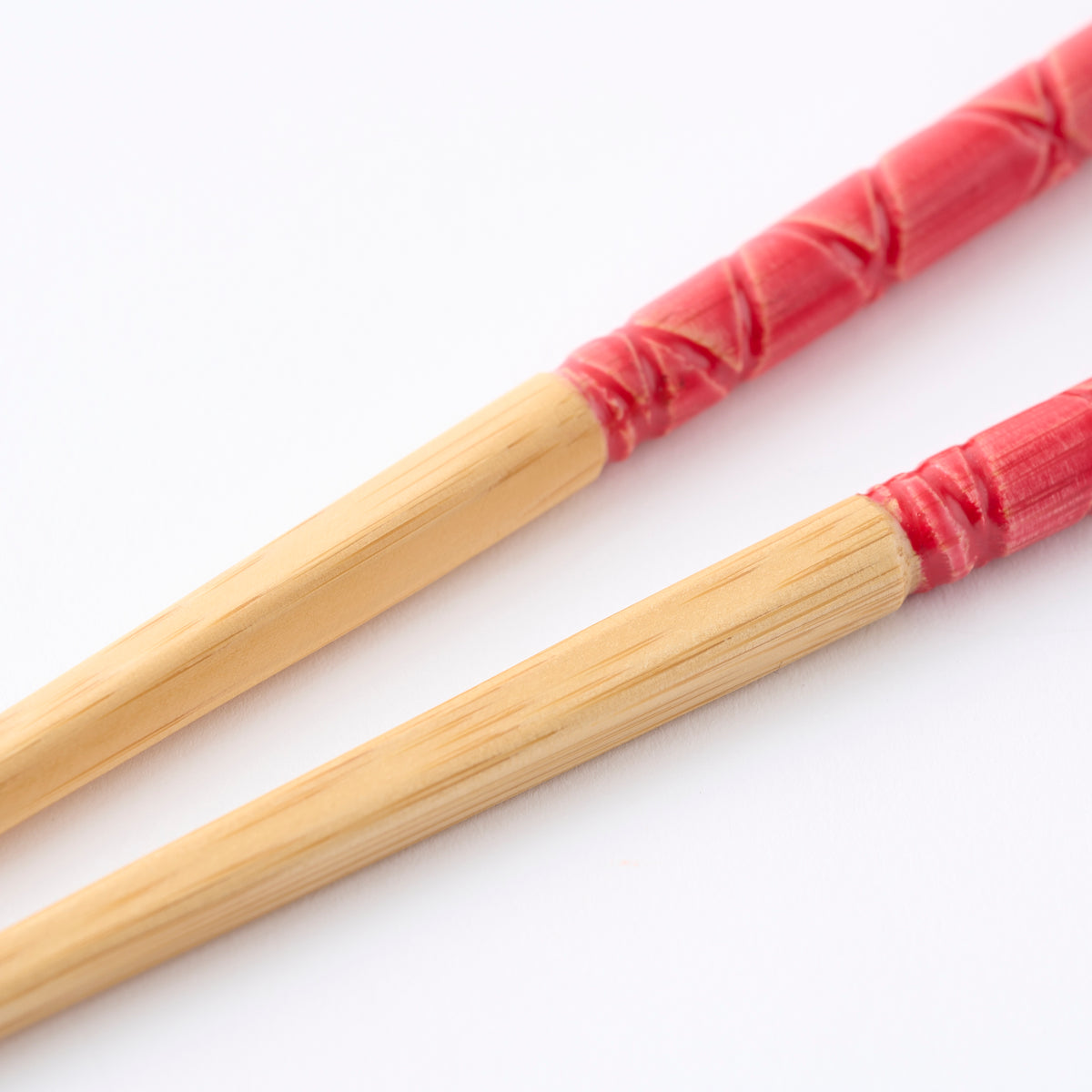 Baguettes épaisses à motif grain de bambou écaille de tortue