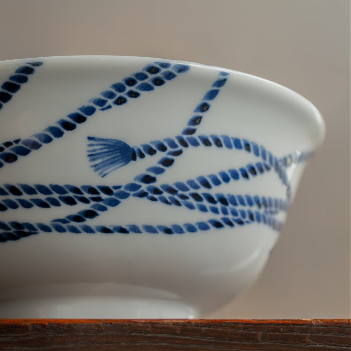 Kobalt-Knoten-Ramen-Schale