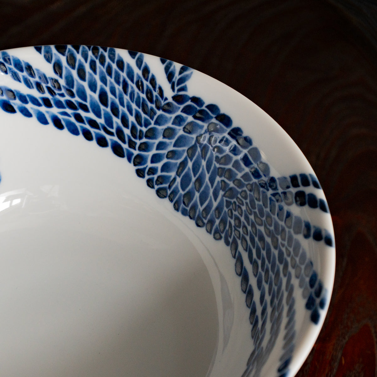 Kobalt-Knoten-Ramen-Schale