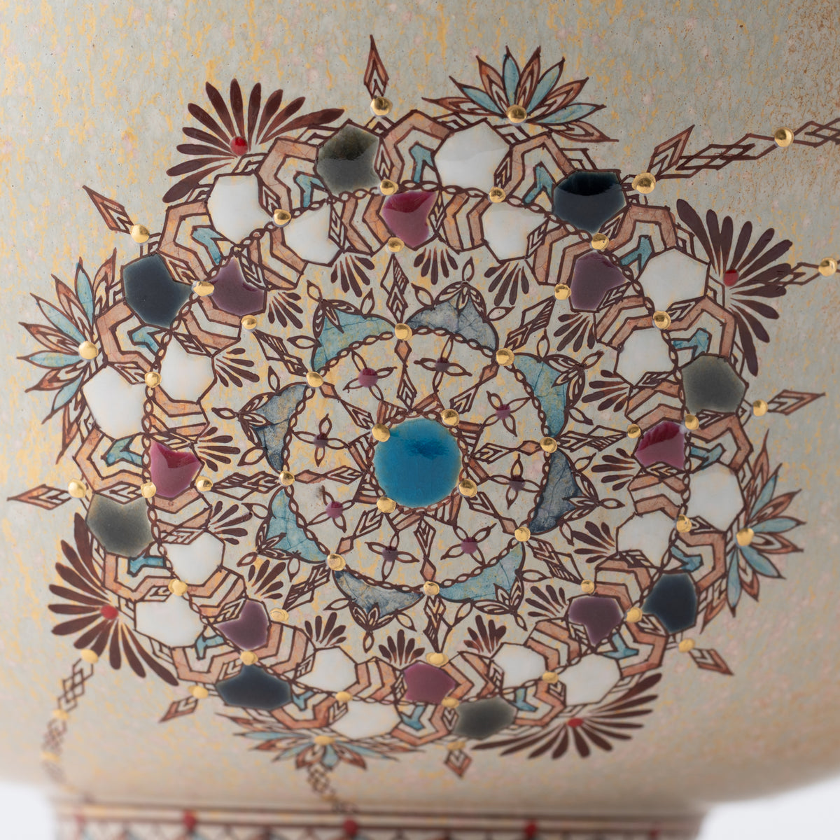 Ebicha-Saibyo Window with Gold