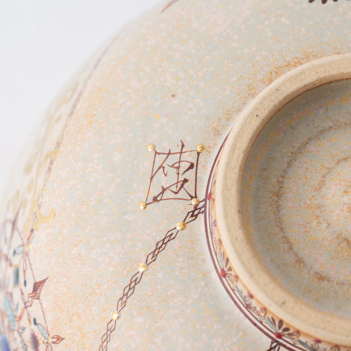 Ebicha-Saibyo Window with Gold