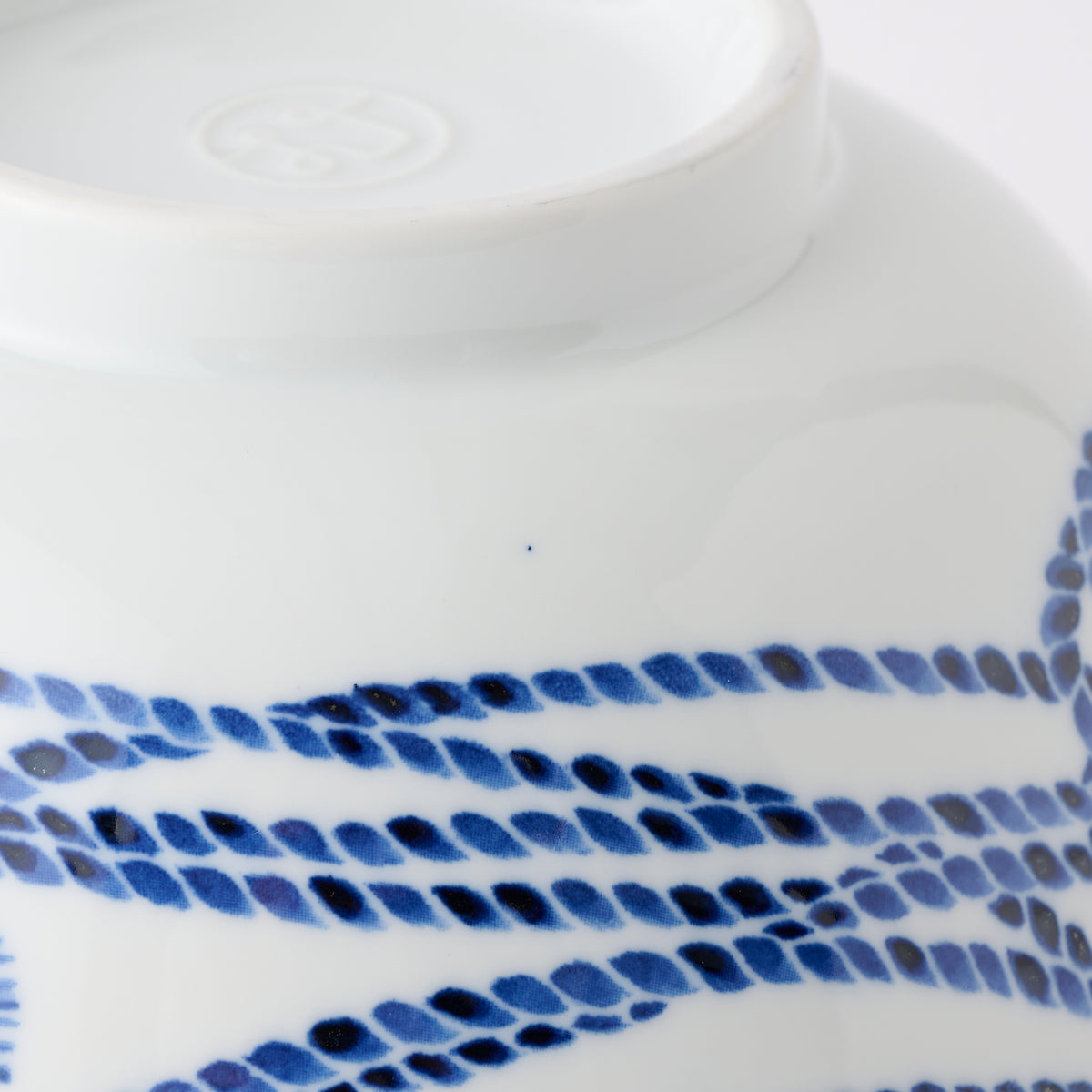 Kobalt-Knoten-Ramen-Schale