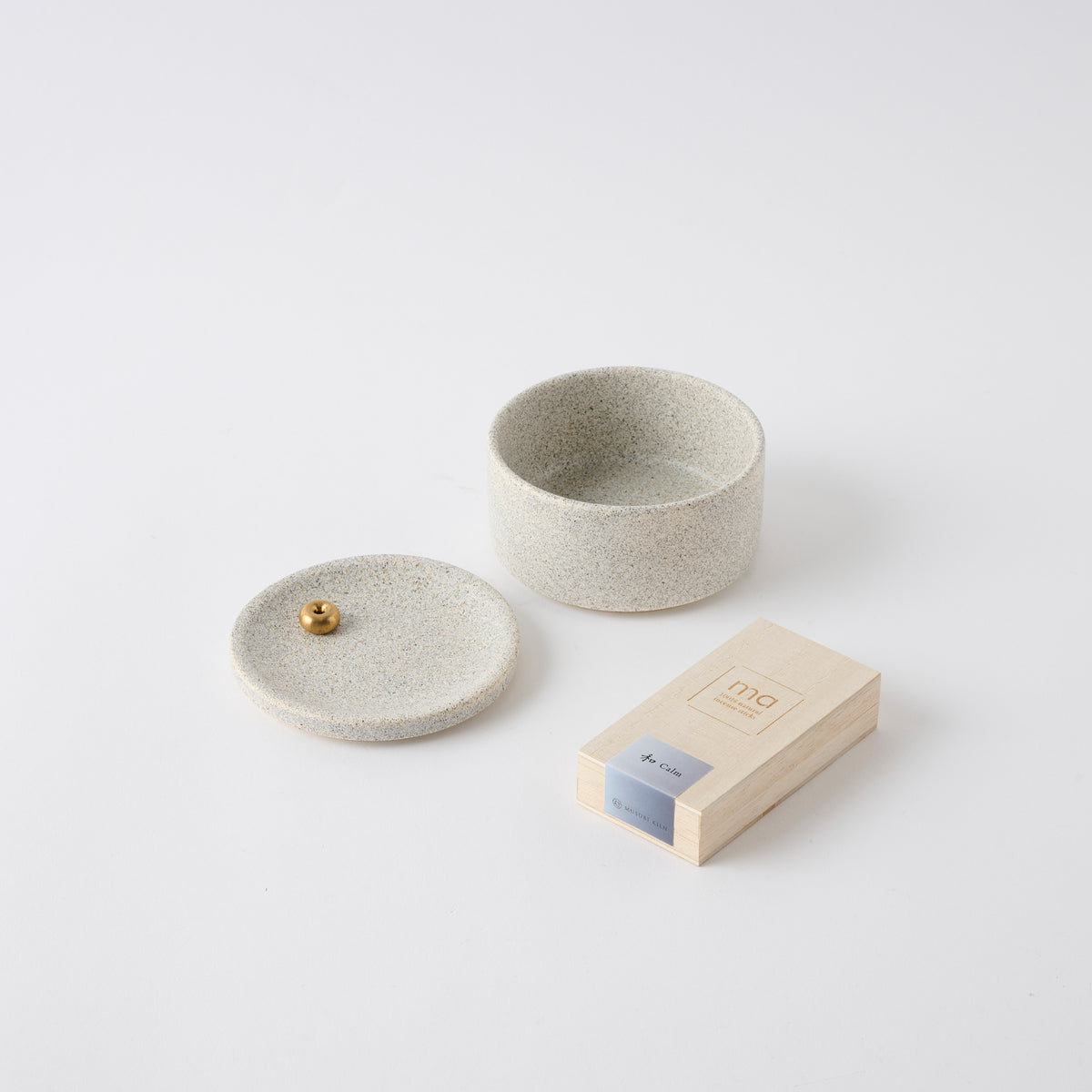 "ma" Calm Organic Incense Set