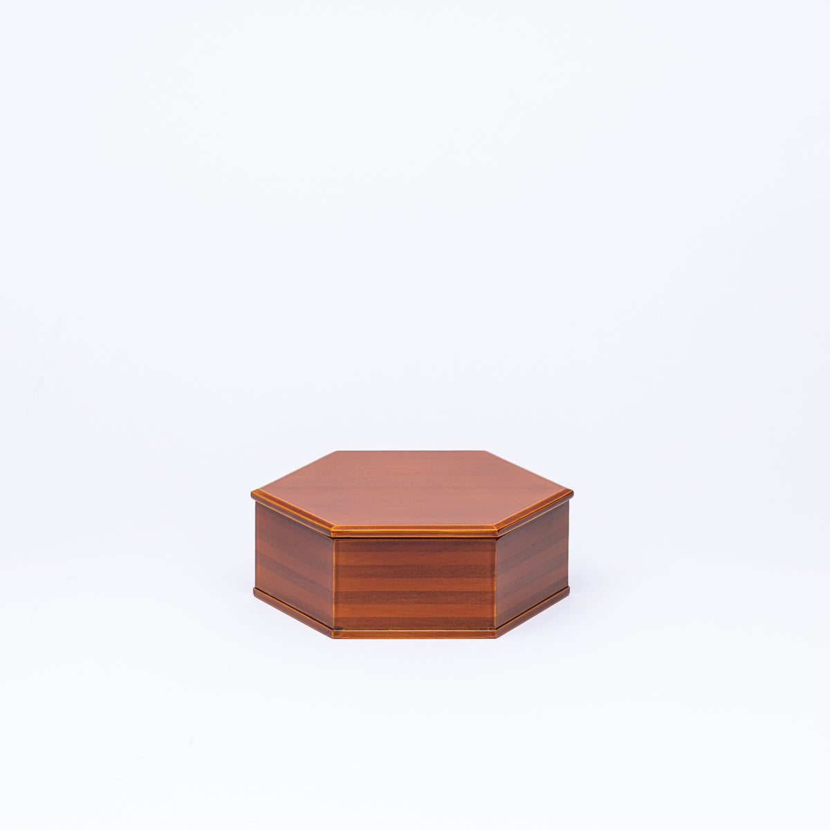 Golden Amber Hexagonal Jubako Bento Box