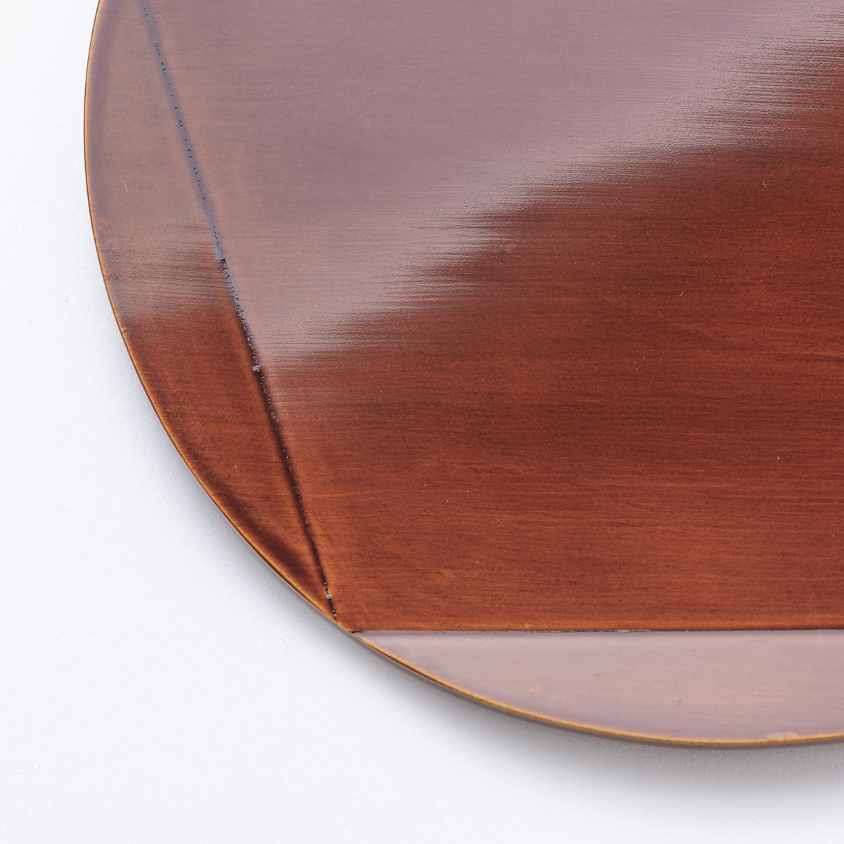 Golden Amber Plum Blossom Side Plate