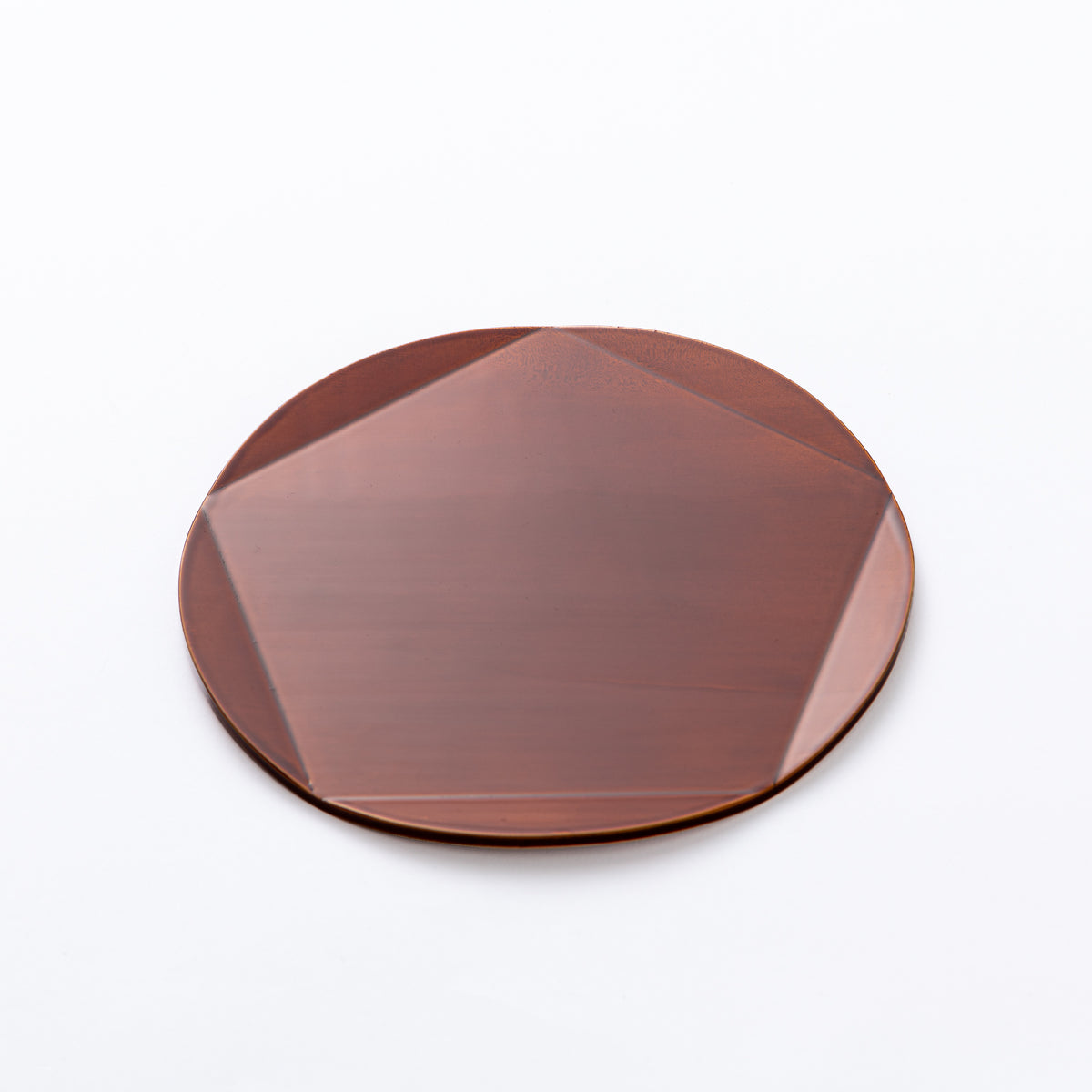 Golden Amber Plum Blossom Side Plate