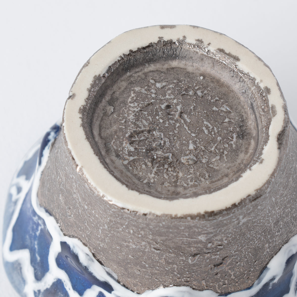 Sazameku Cascade Blue and Platinum Luster