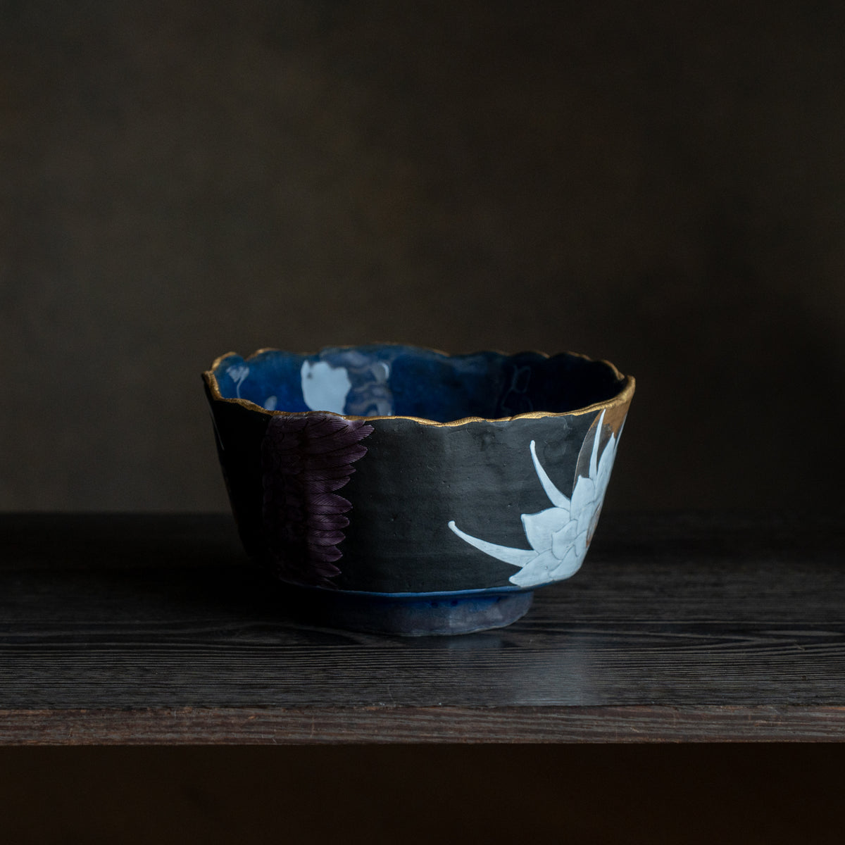 Moonlit Bloom and Bird