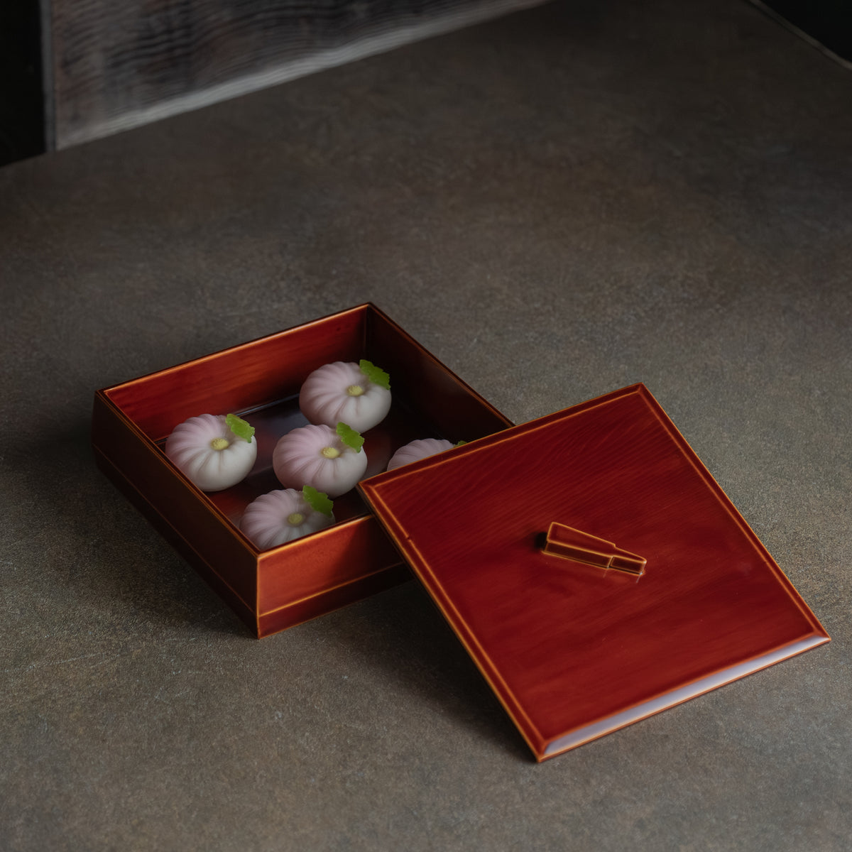 Golden Amber Candy Box