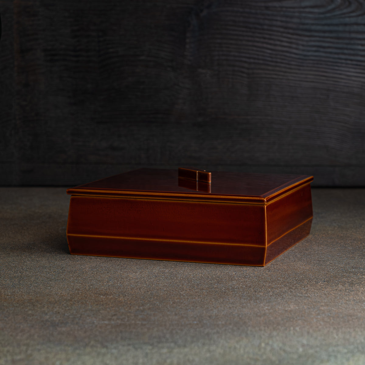 Golden Amber Candy Box