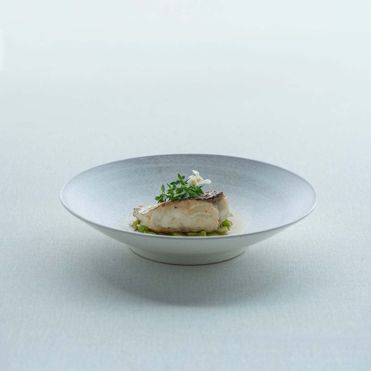 Pearl Mist Deep Dinner-Teller