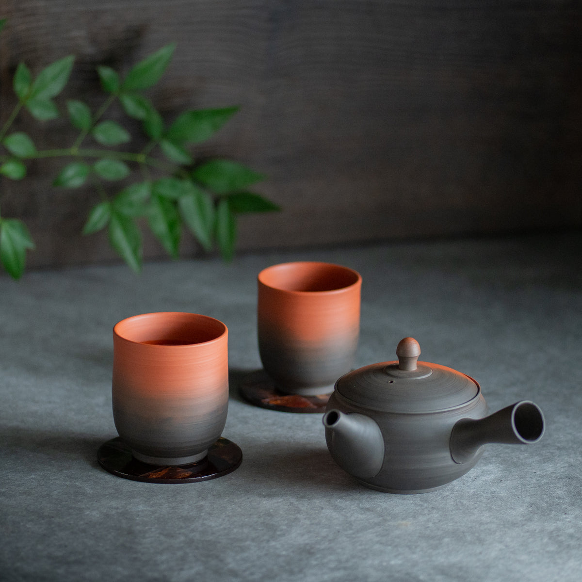 Rokuro-me Japanese Tea Set