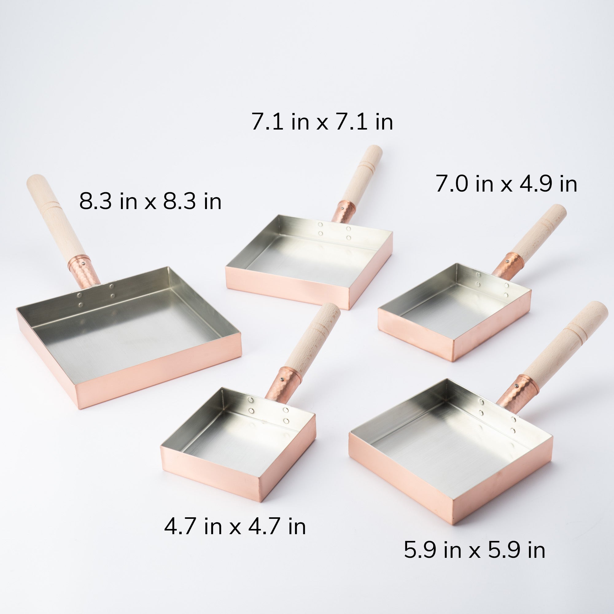 Copper Tamagoyaki Pan