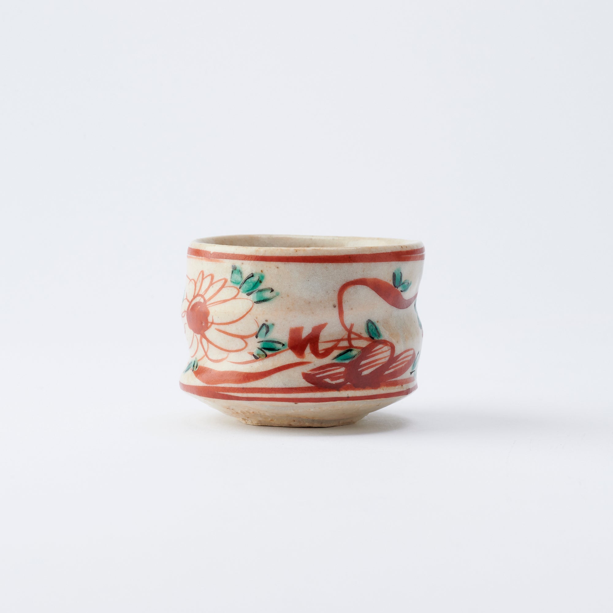 Auspicious Akae Guinomi Sake Cup