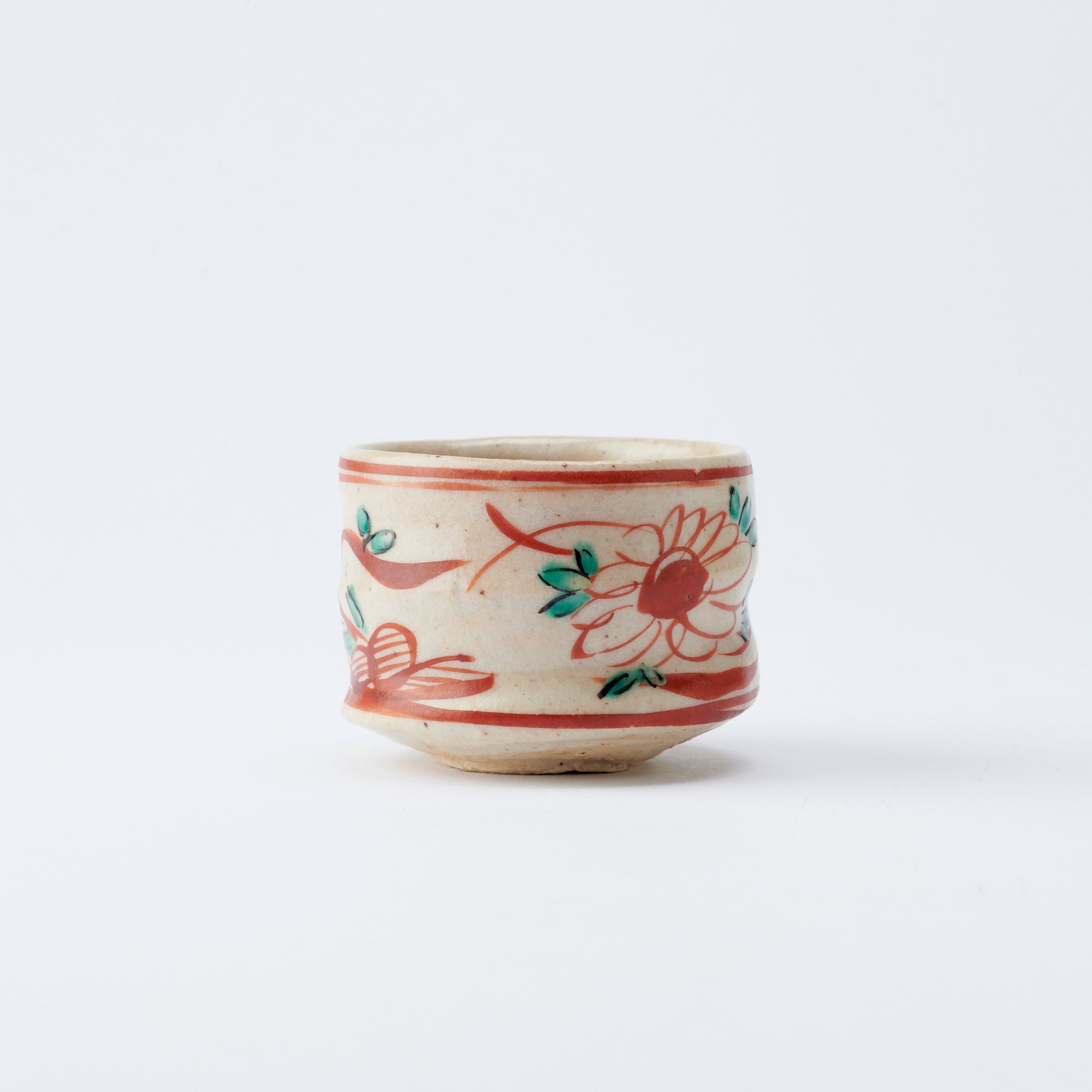 Auspicious Akae Guinomi Sake Cup
