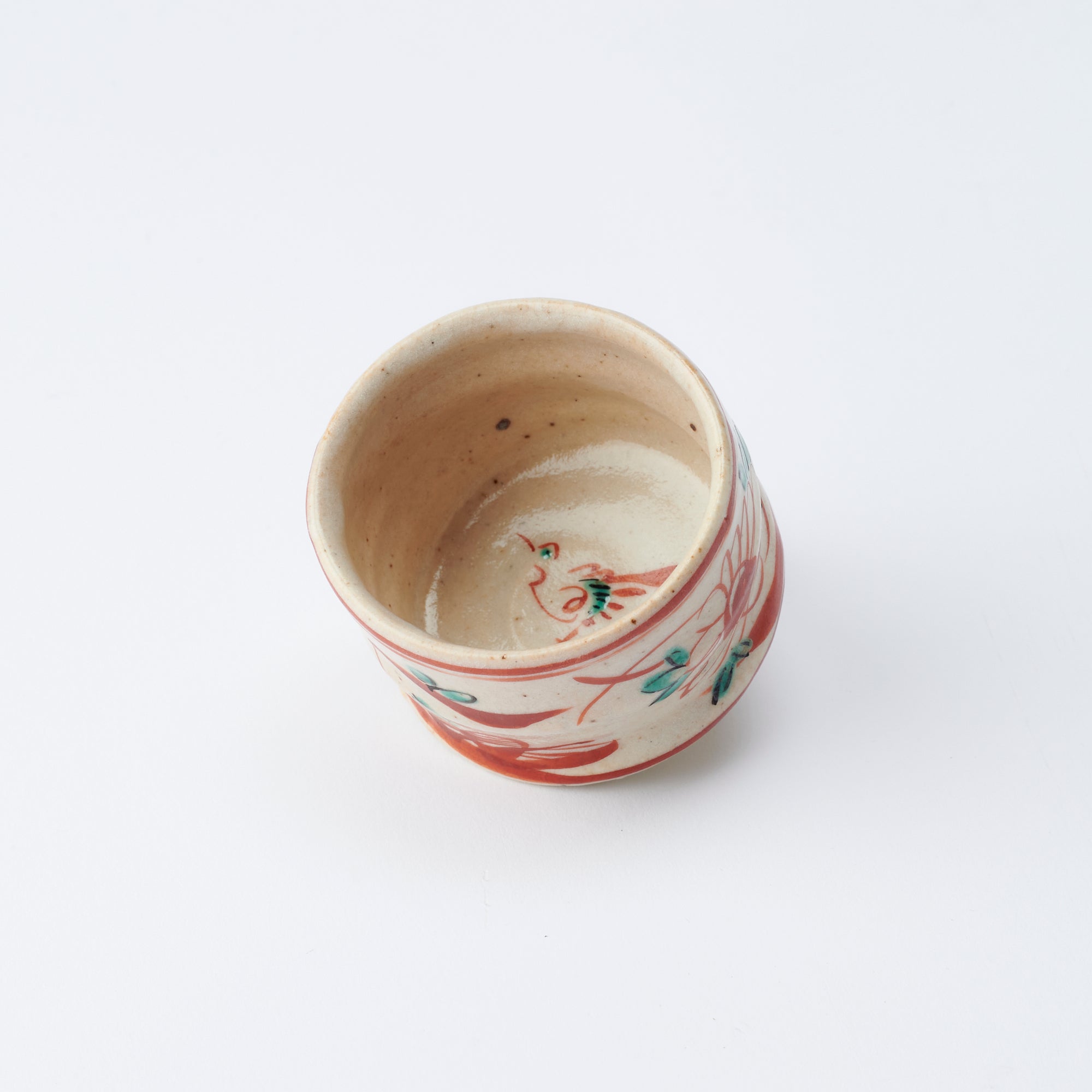 Auspicious Akae Guinomi Sake Cup
