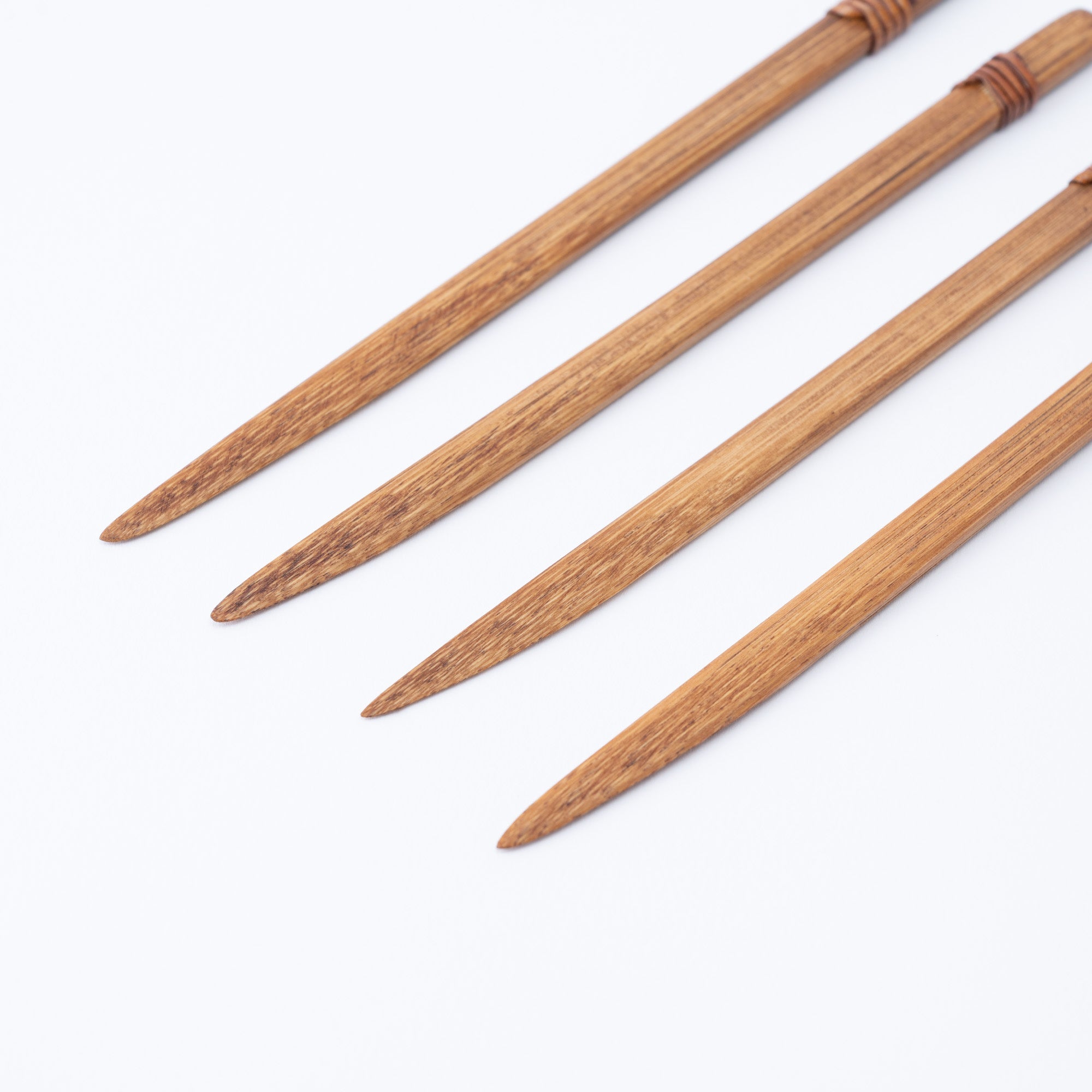 Speckled Bamboo Wagashi Dessert Knife