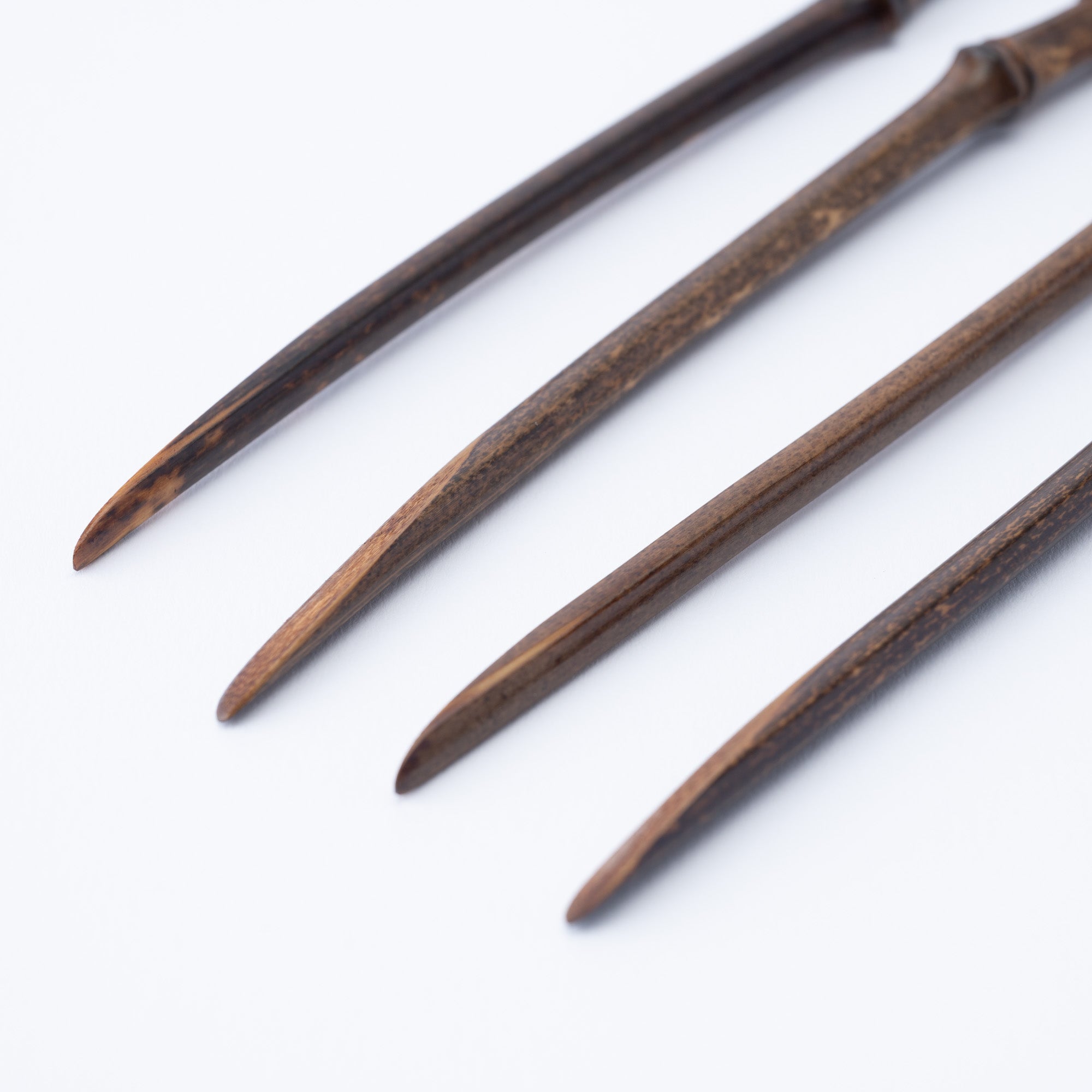 Black Bamboo Food Picks
