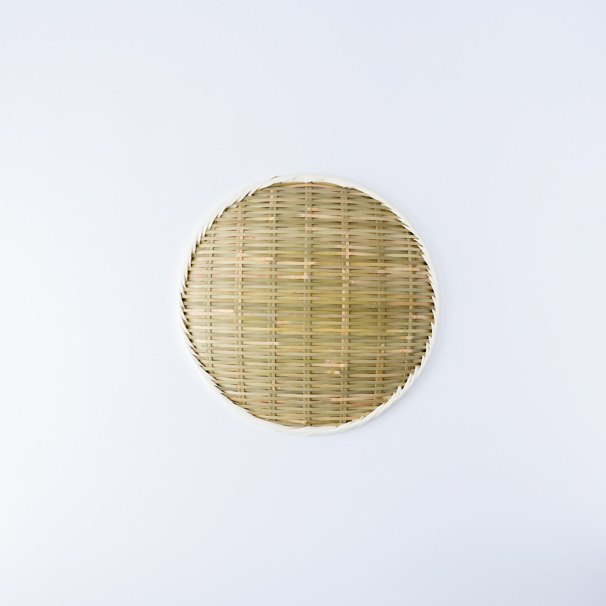 Basket Weave Bamboo Strainer