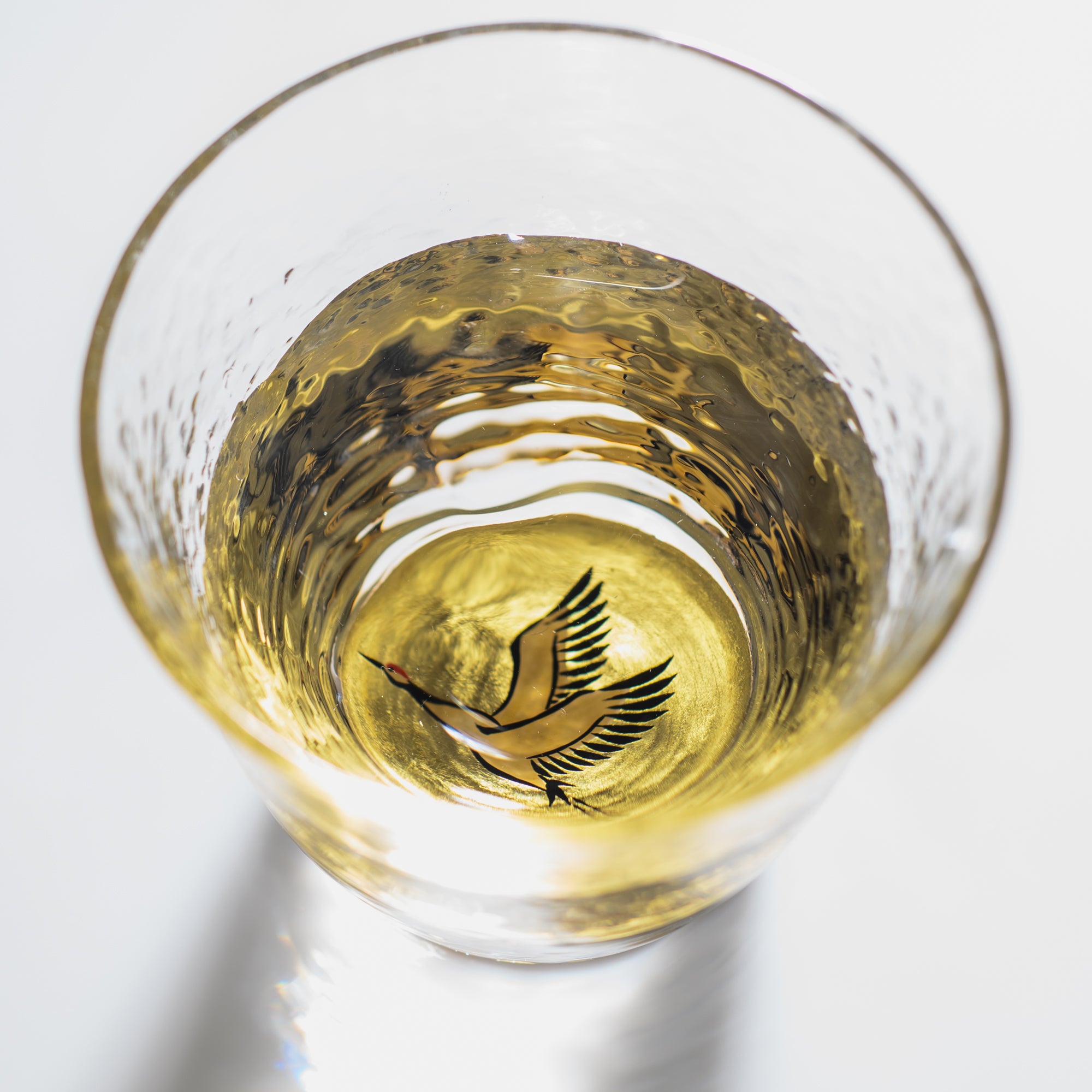 Crane Maki-e Guinomi Sake Cup