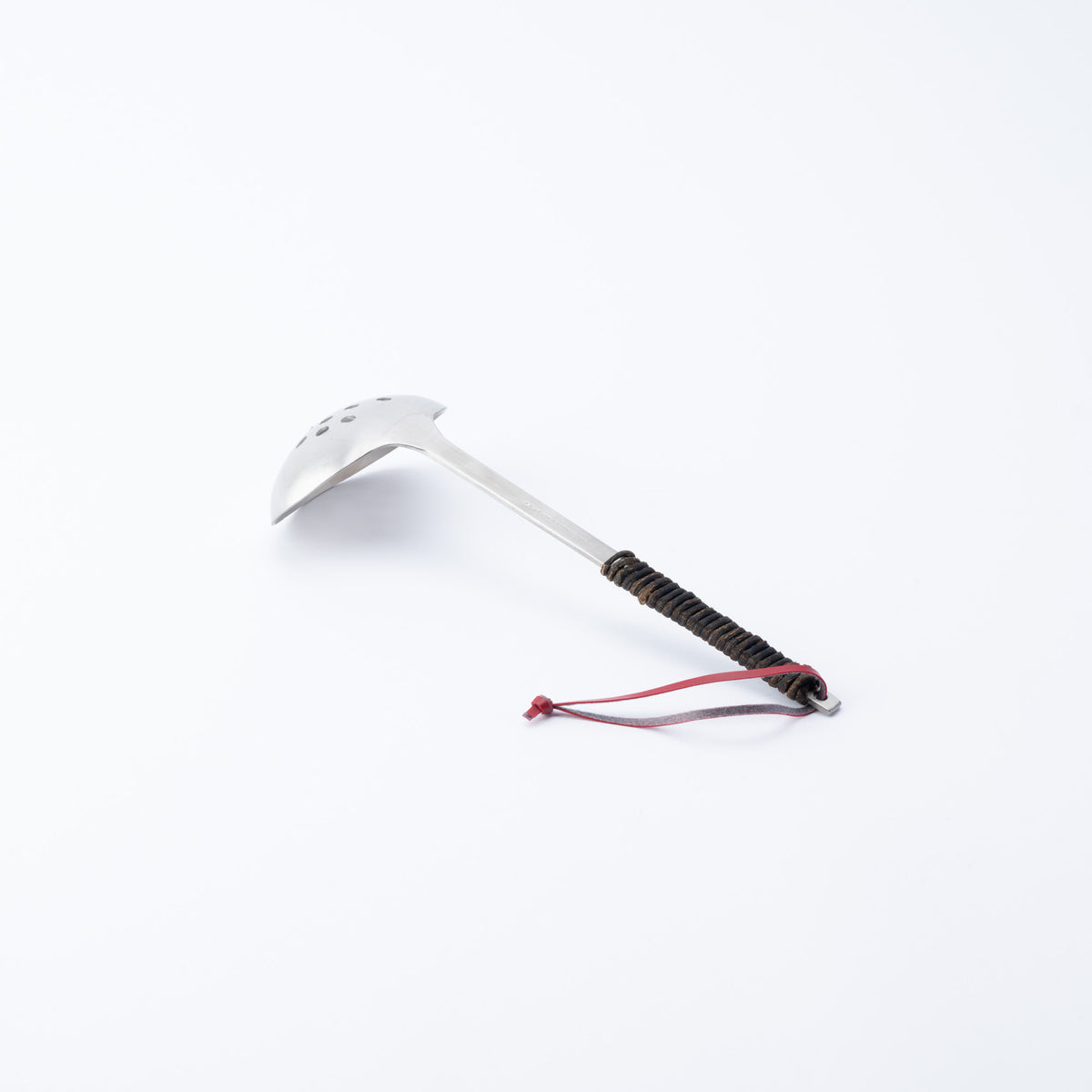 Cucharón perforado de acero inoxidable