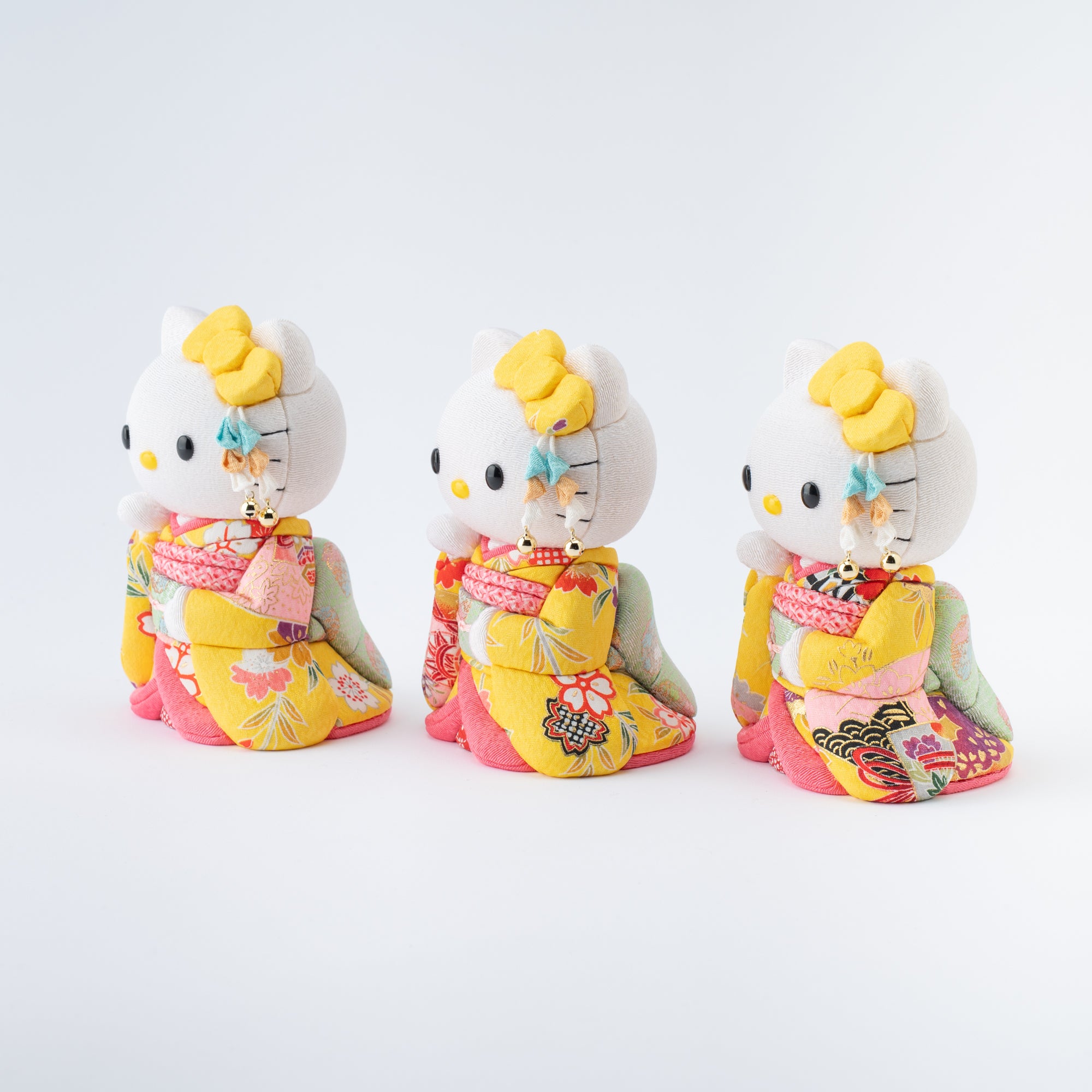 Yellow Maiko Styled Hello Kitty Lucky Cat