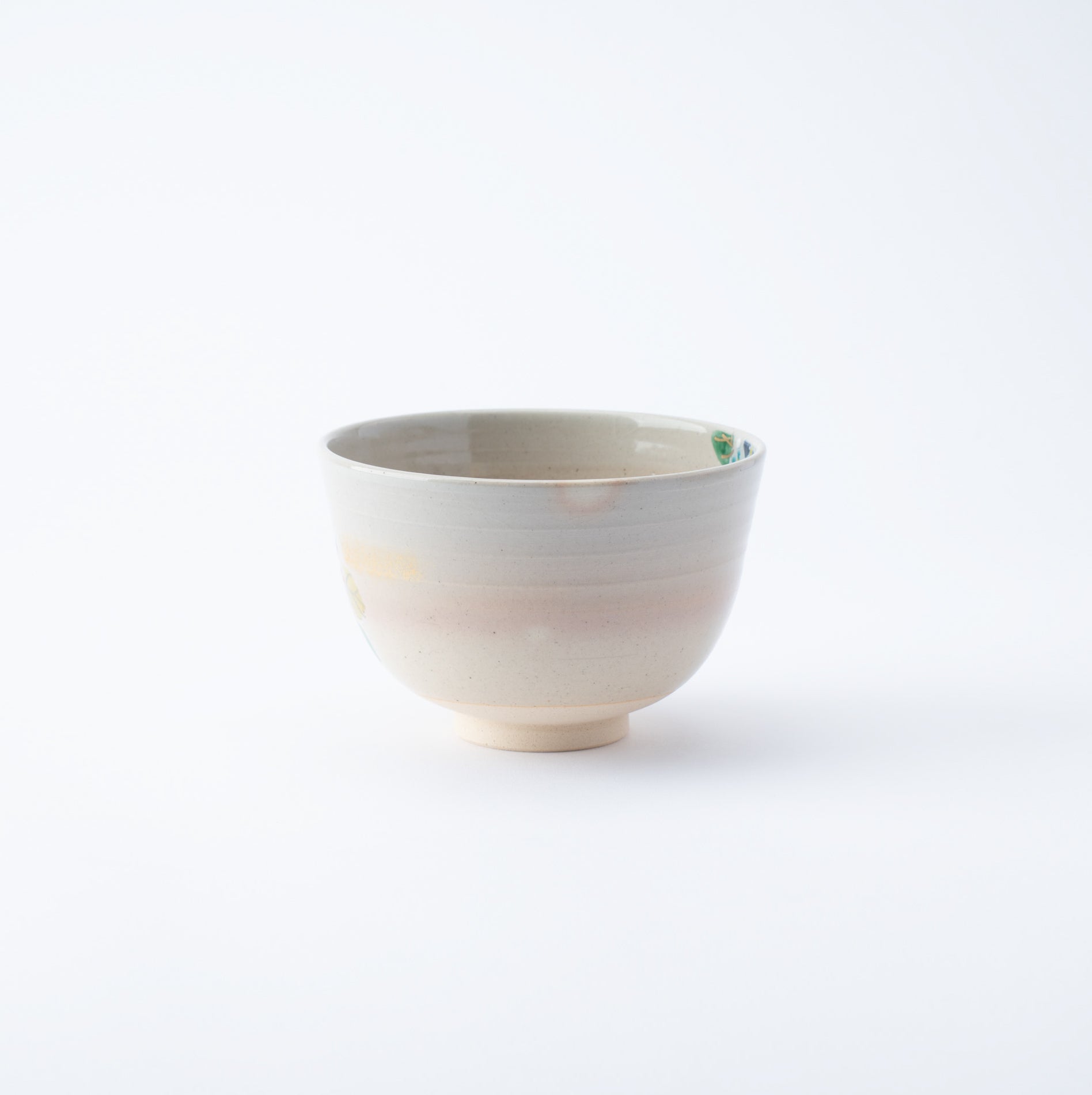 Blooming Hydrangeas Matcha Bowl